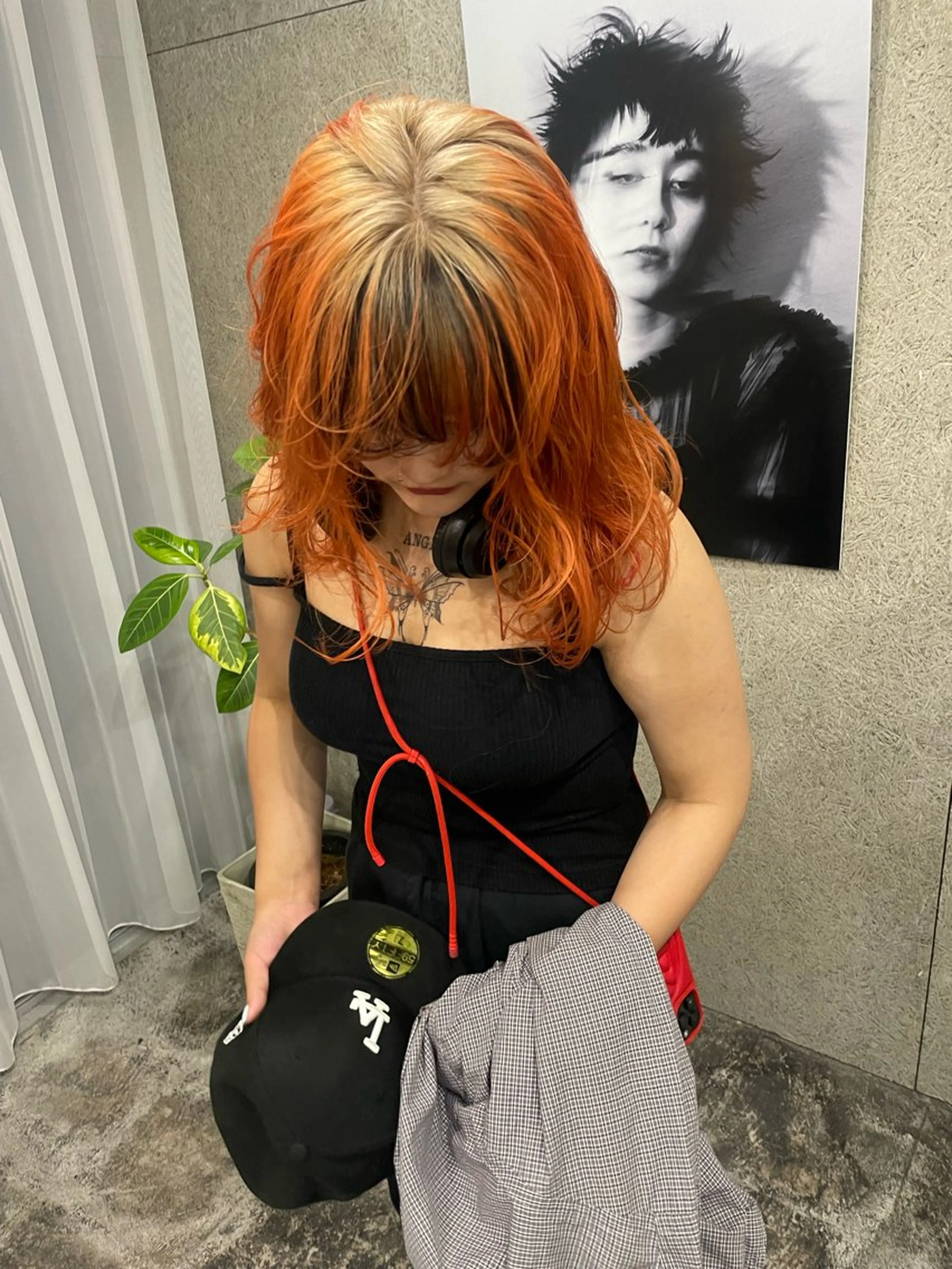 ロング カラー デザインカラー カット ヘアカラー トリートメント shiba tomomiのヘアスタイル