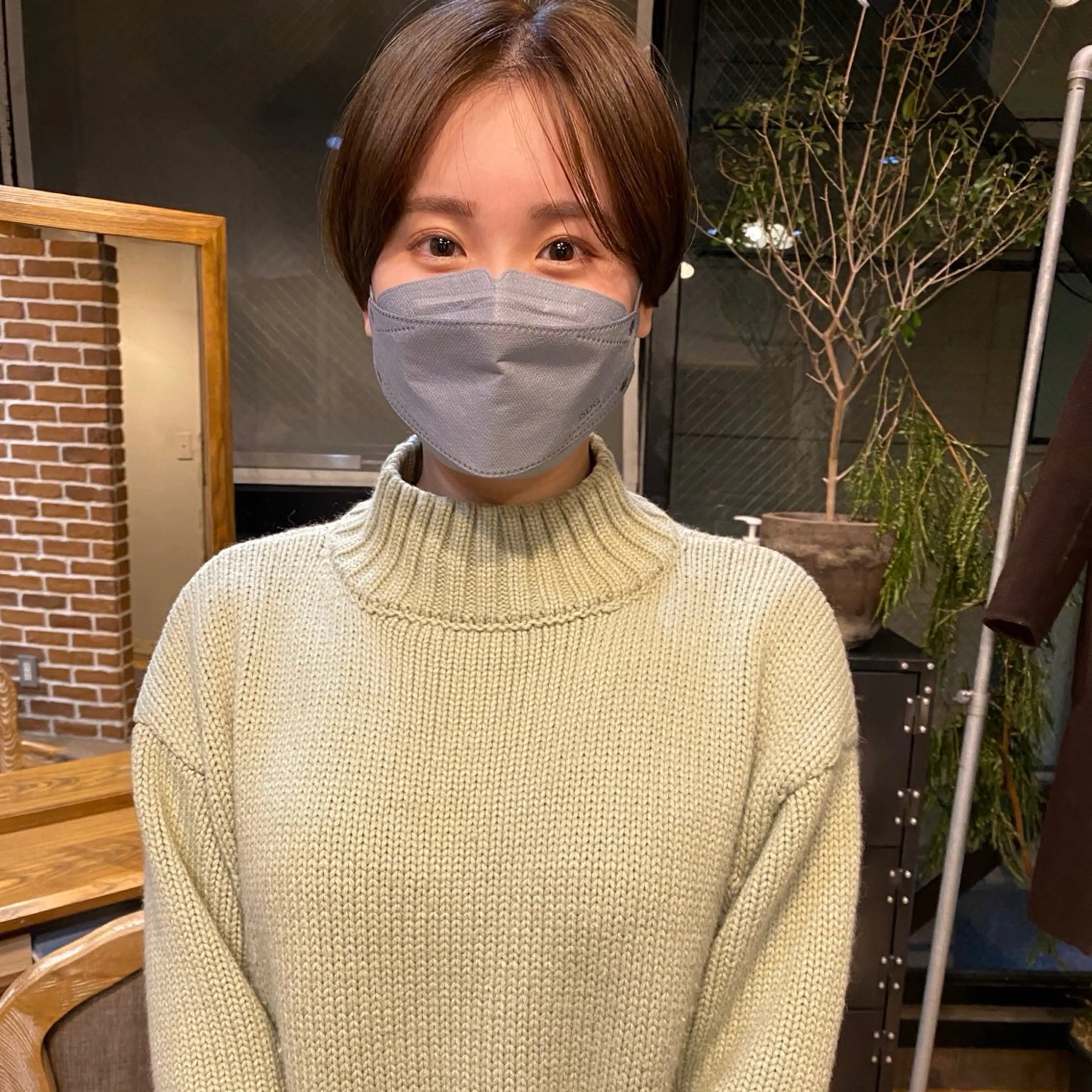 ショート ハイライト 髪質改善 レイヤーカット ショートヘア ショート職人 美容師【KENTA】のヘアスタイル