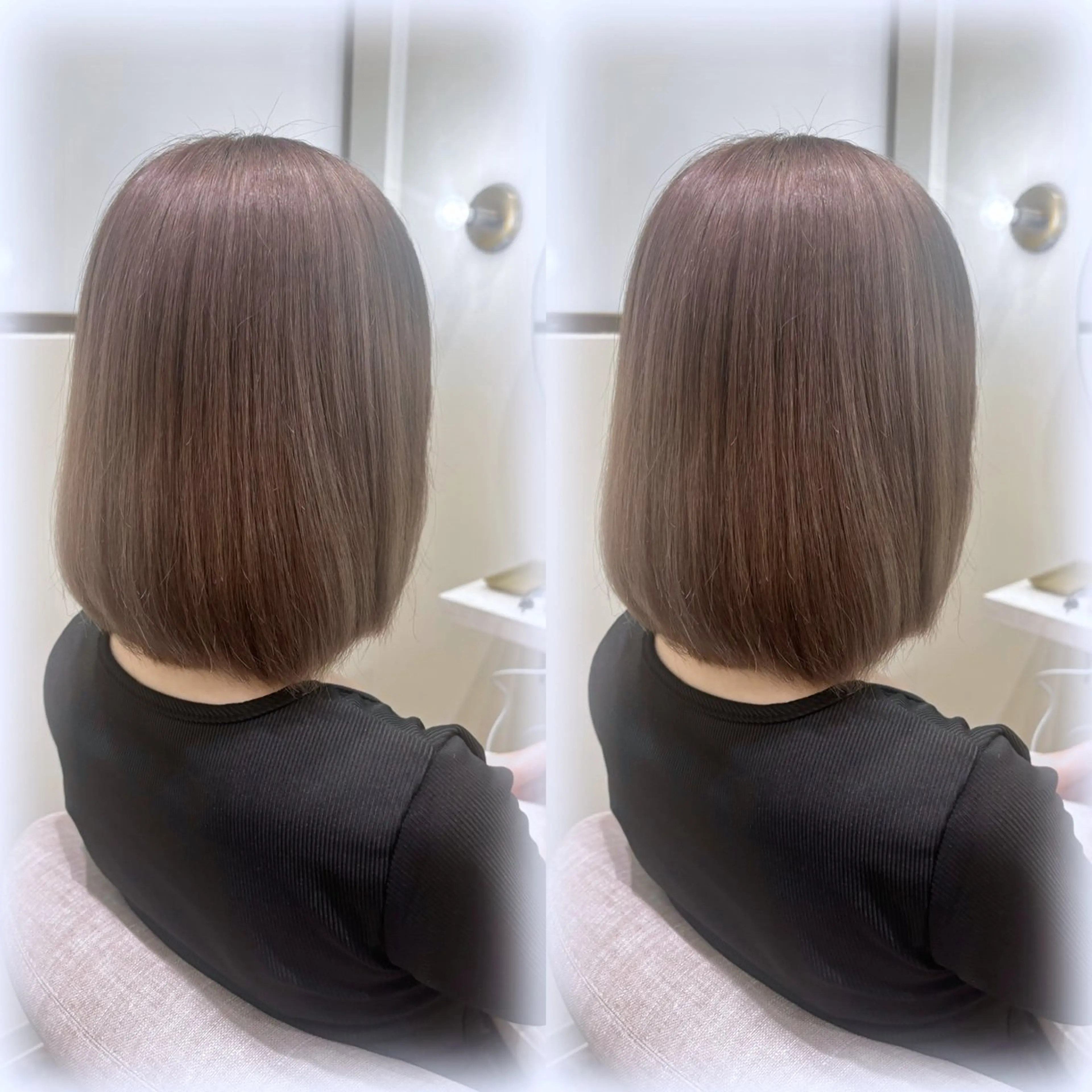 ショート カラー 猪妻 采蘭のヘアスタイル