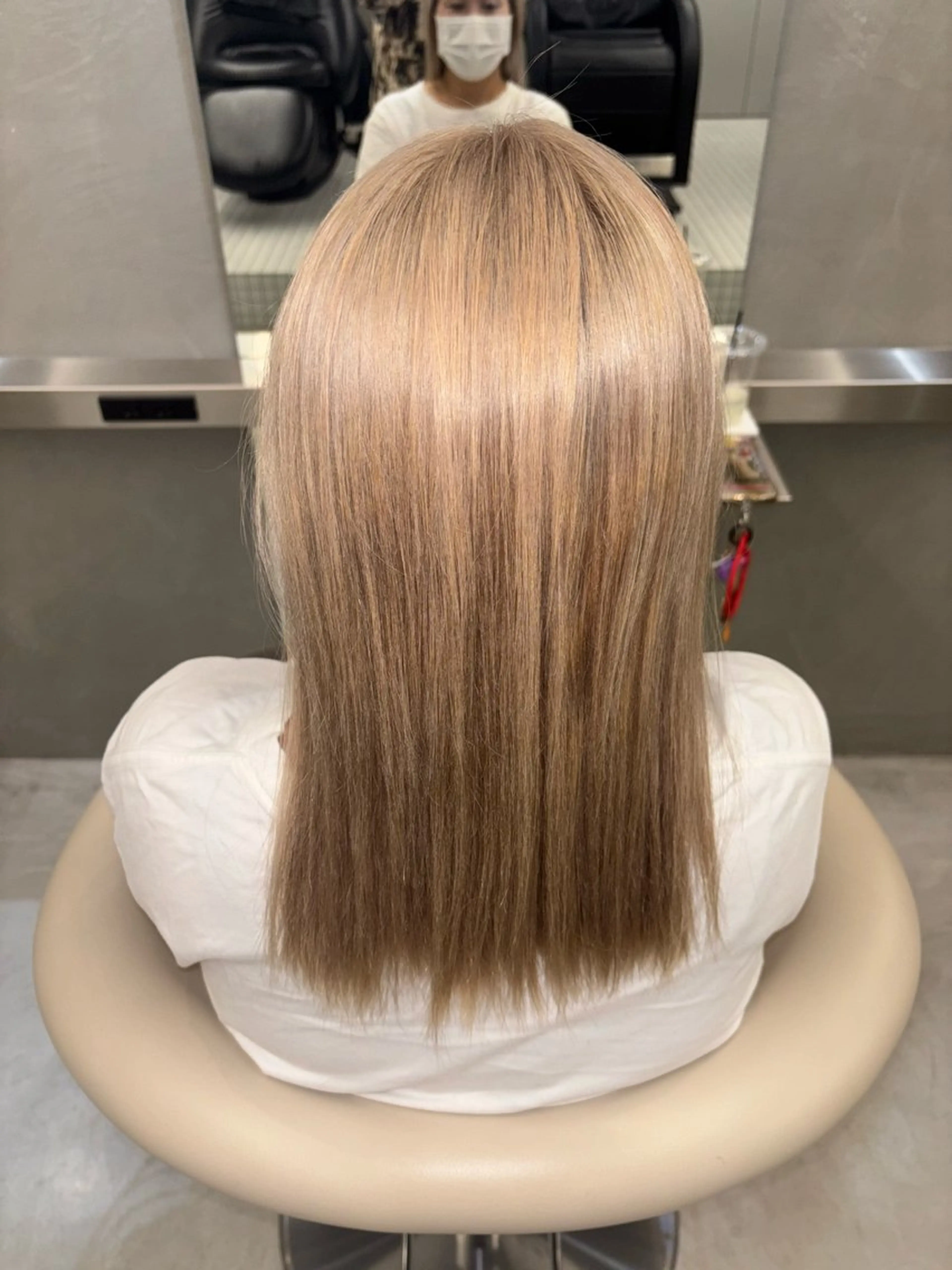 カラー 抜きっぱなしブロンド sora ★★彡のヘアスタイル