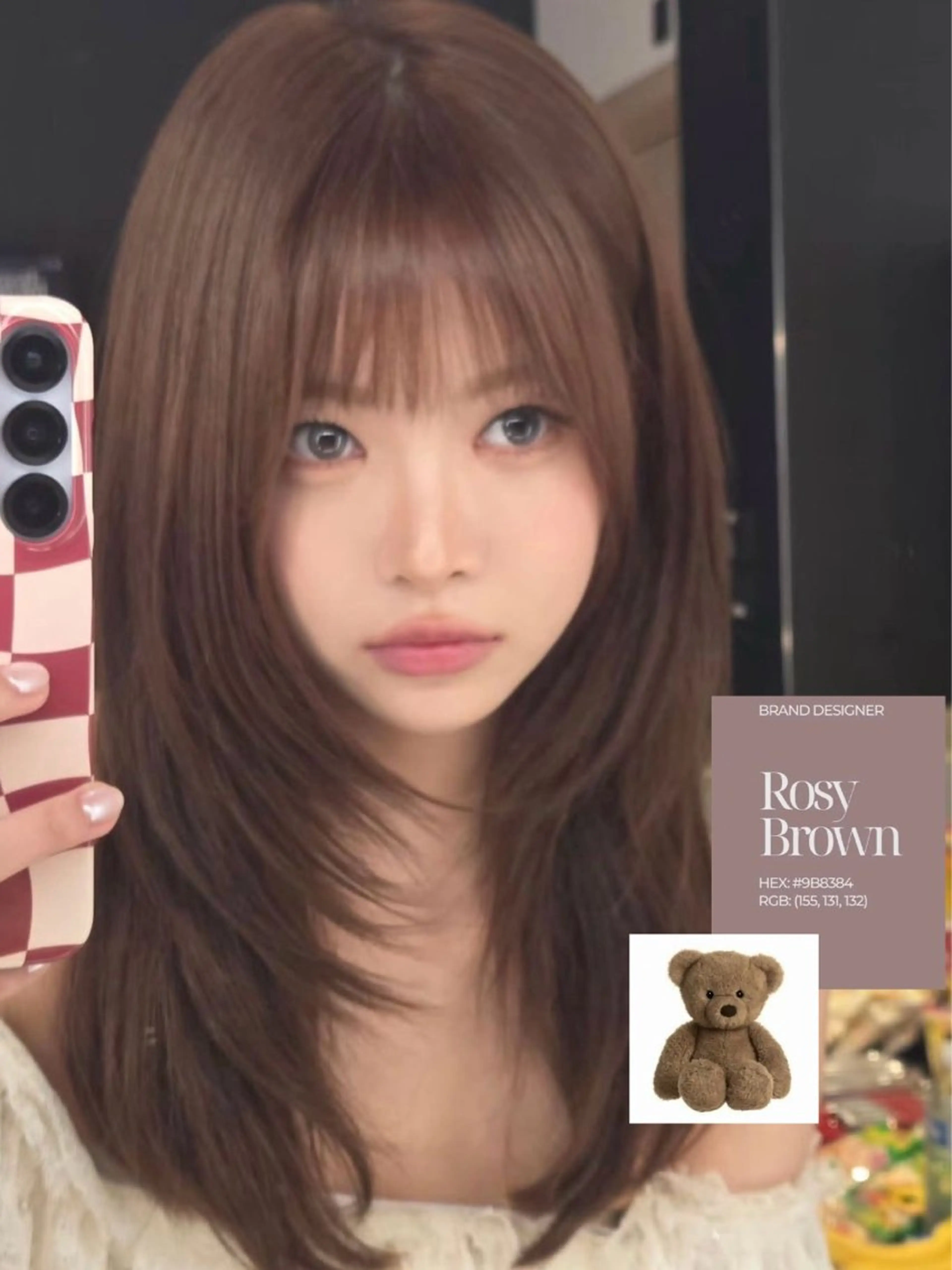 カラー ヘアカラー ARI ♡ 女性限定サロンのヘアスタイル