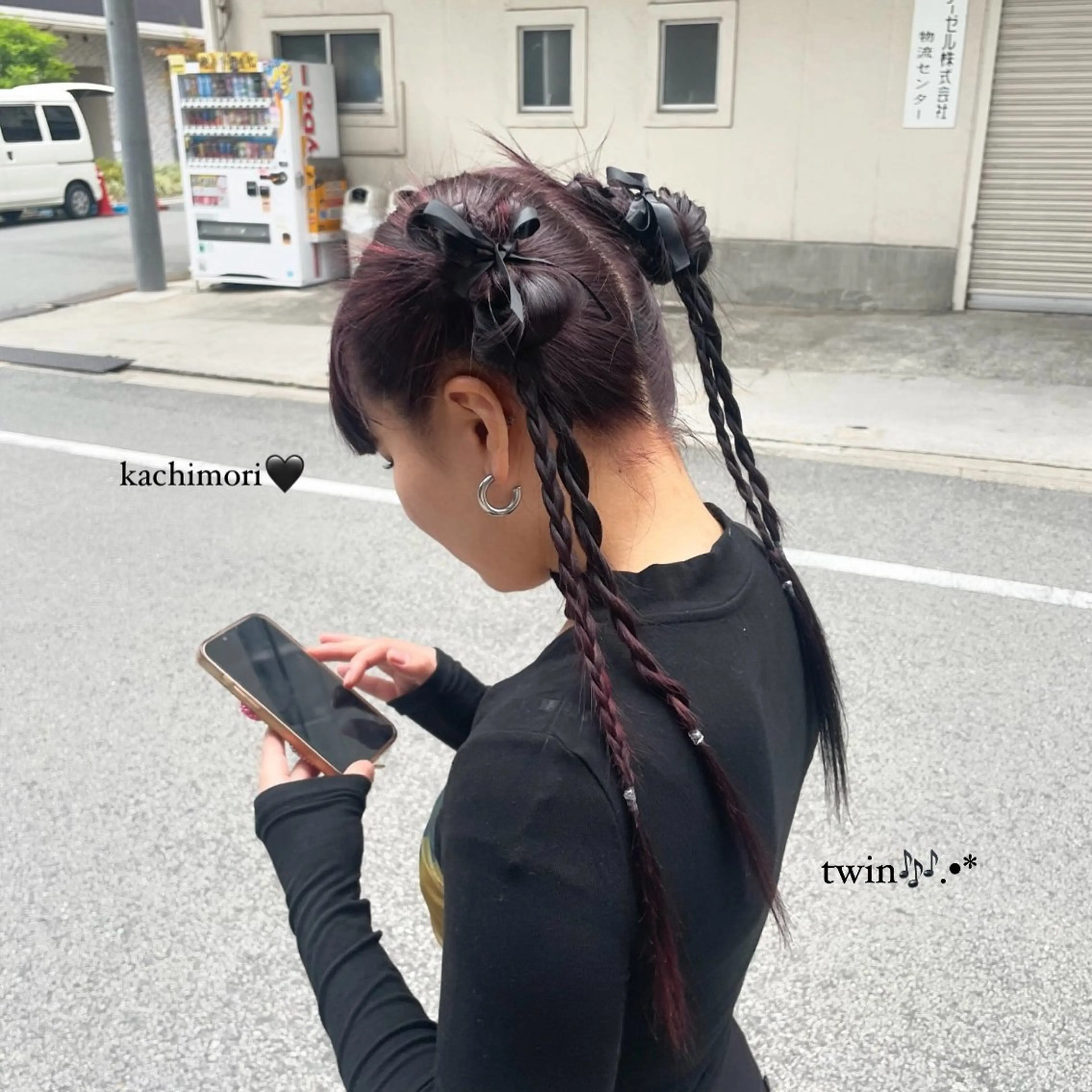 ヘアアレンジ ヘアセット 透明感カラー🎀 Honokaのヘアスタイル