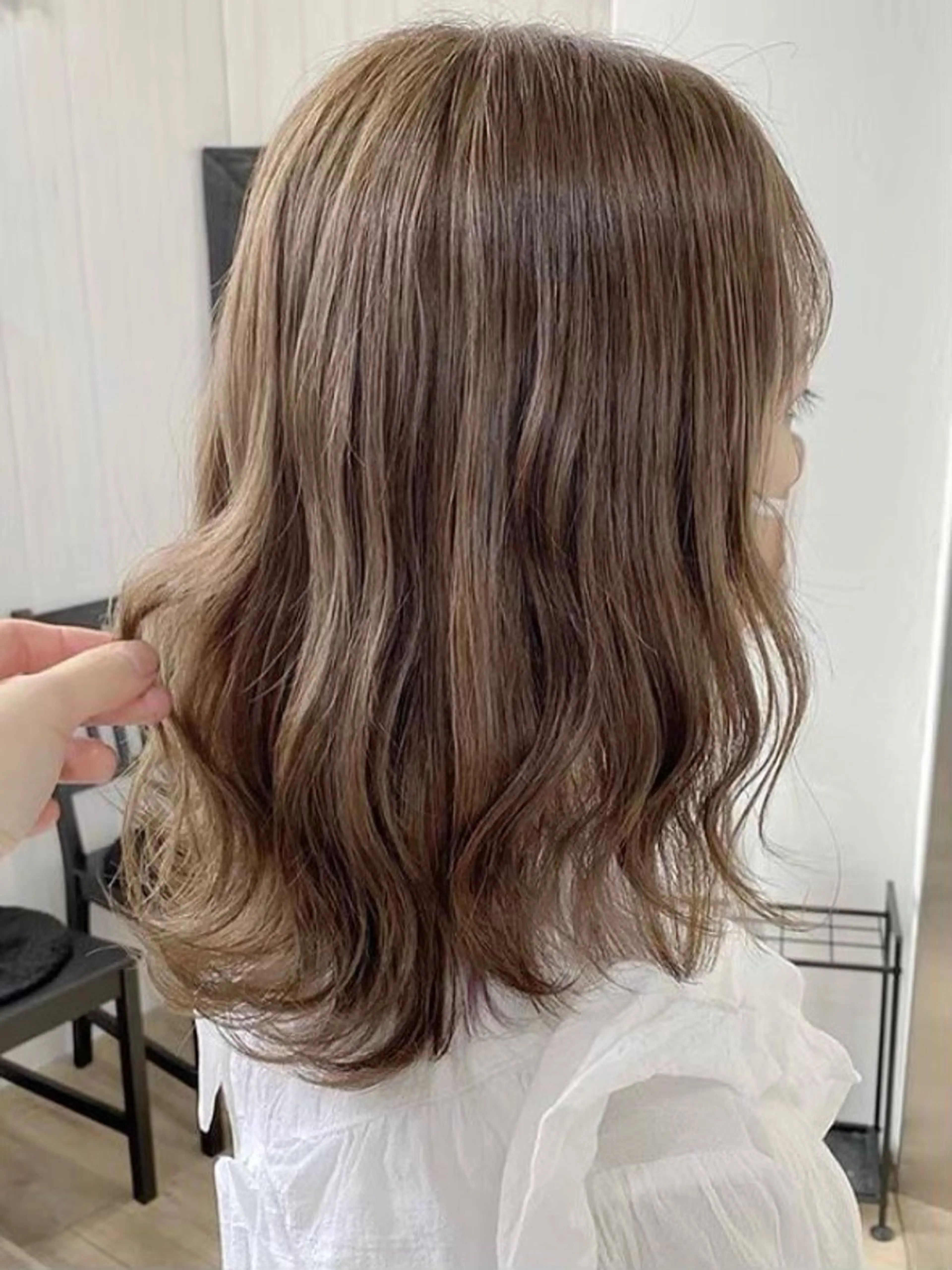 カラー ヘアカラー 🎀 のえか/ハイ トーン/ピンク🤍のヘアスタイル