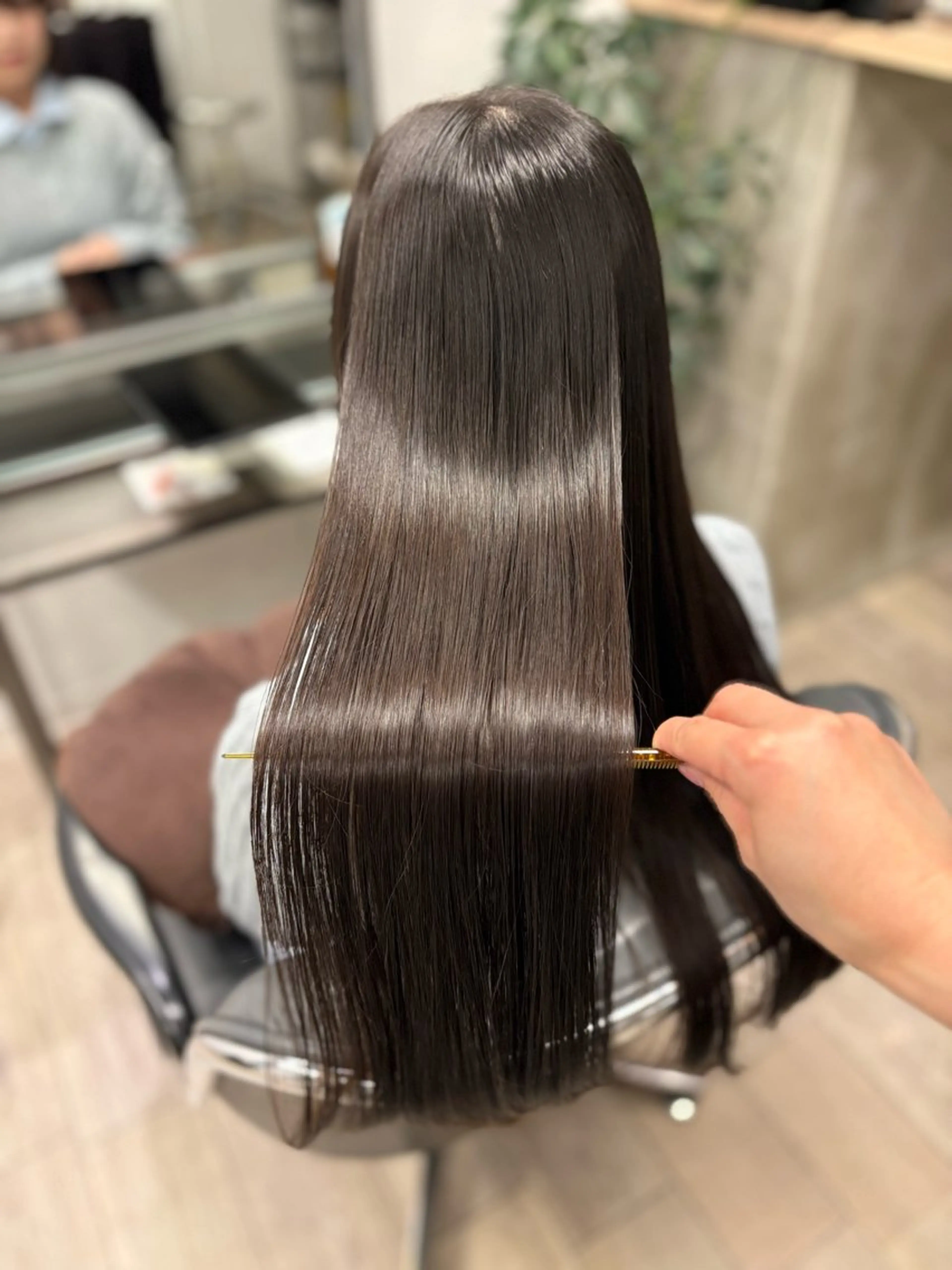 縮毛矯正 山下 穂嘉のヘアスタイル