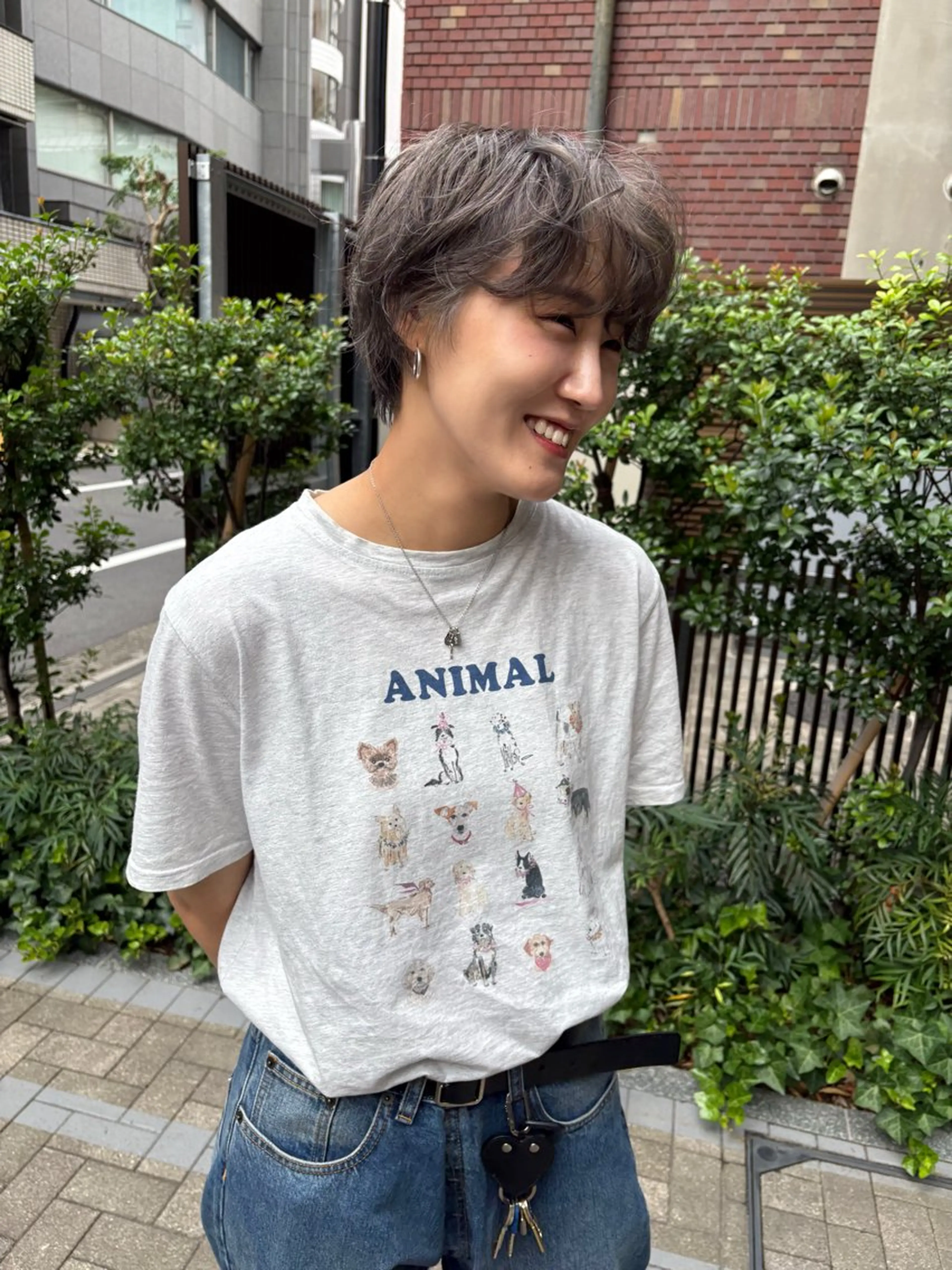 ショート カラー カット ヘアカラー eri kinjoのヘアスタイル