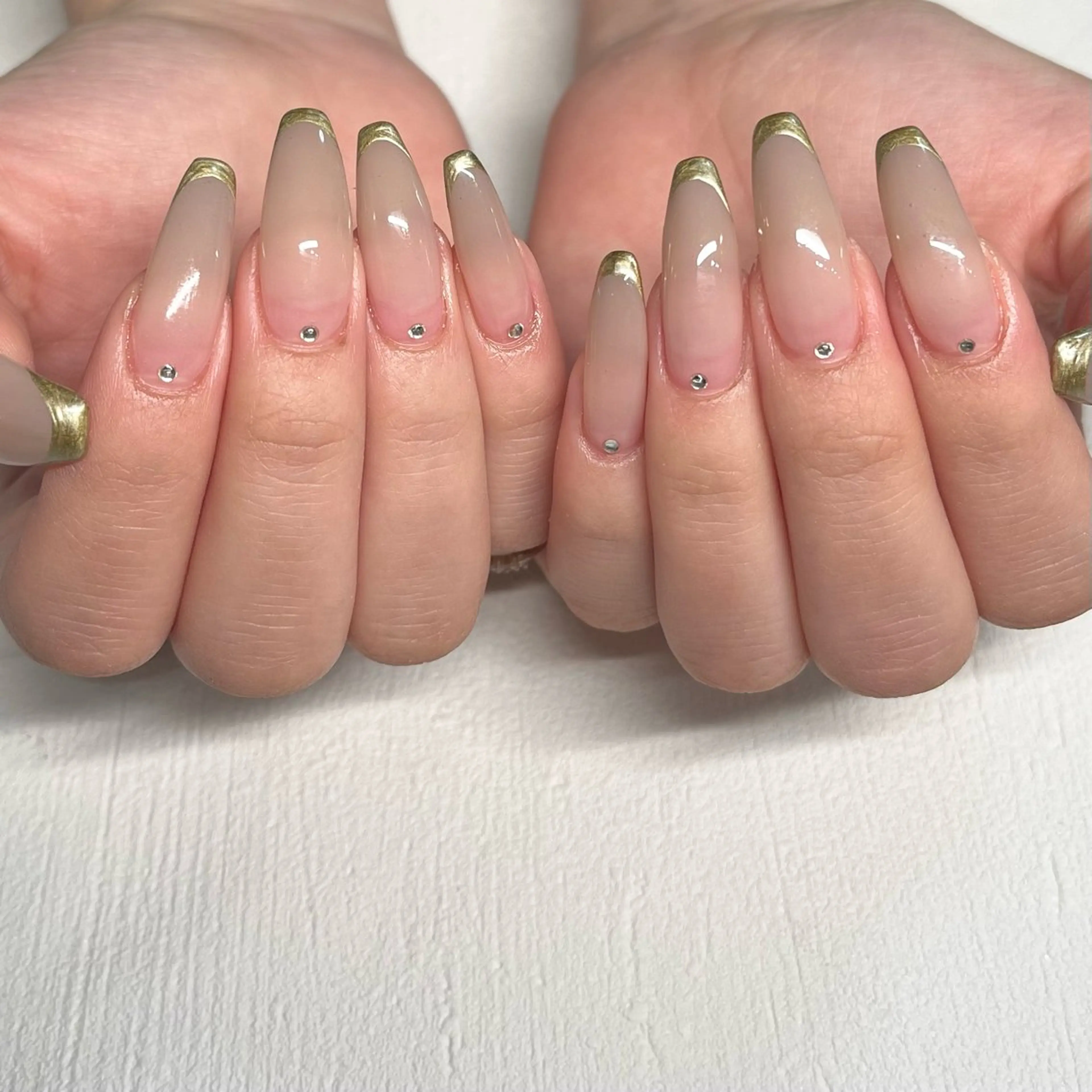 ネイル ハンドネイル joie ange rinna上本町のネイルデザイン