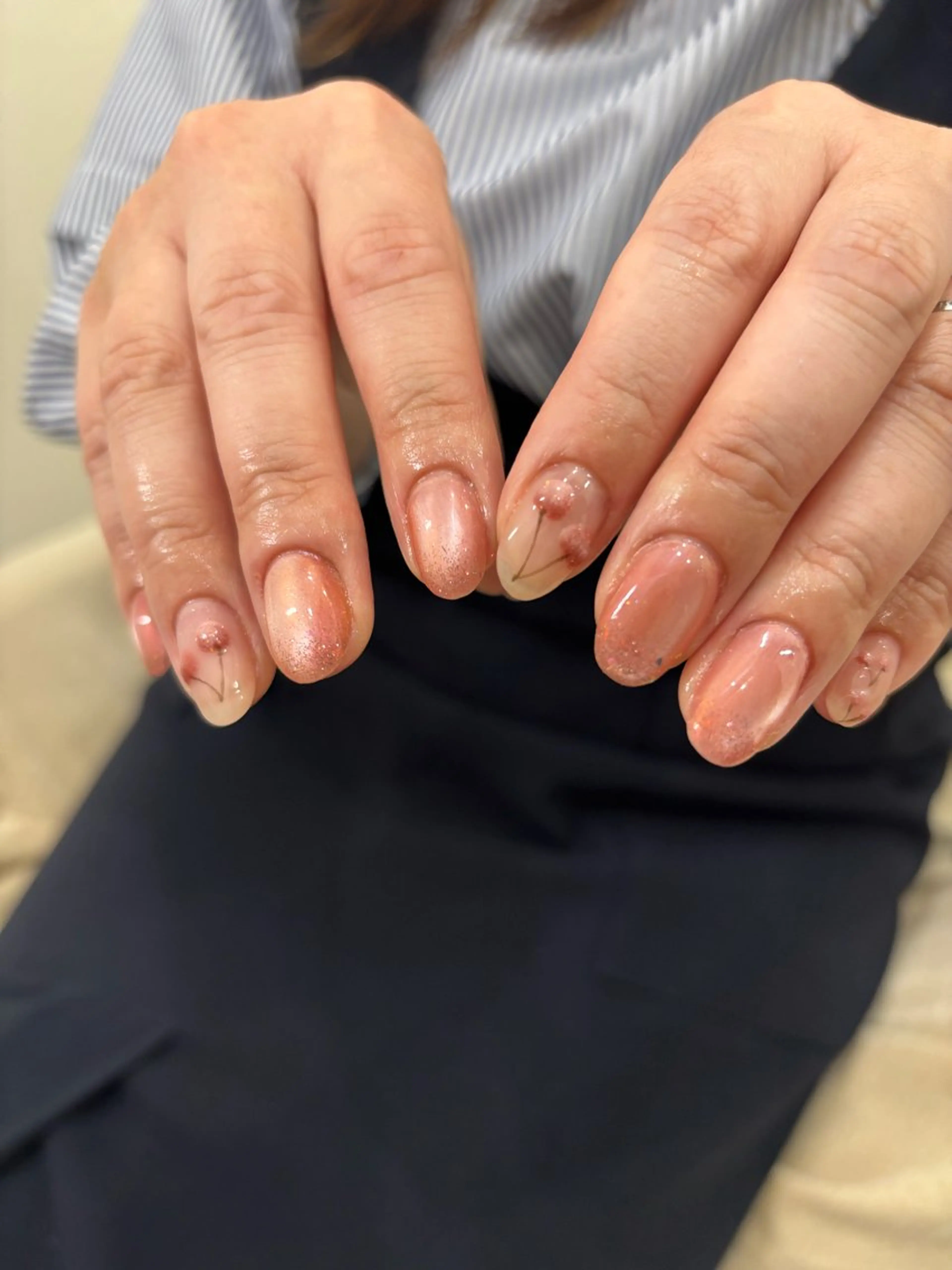 ネイル ハンドネイル THREE nail 長谷川のネイルデザイン