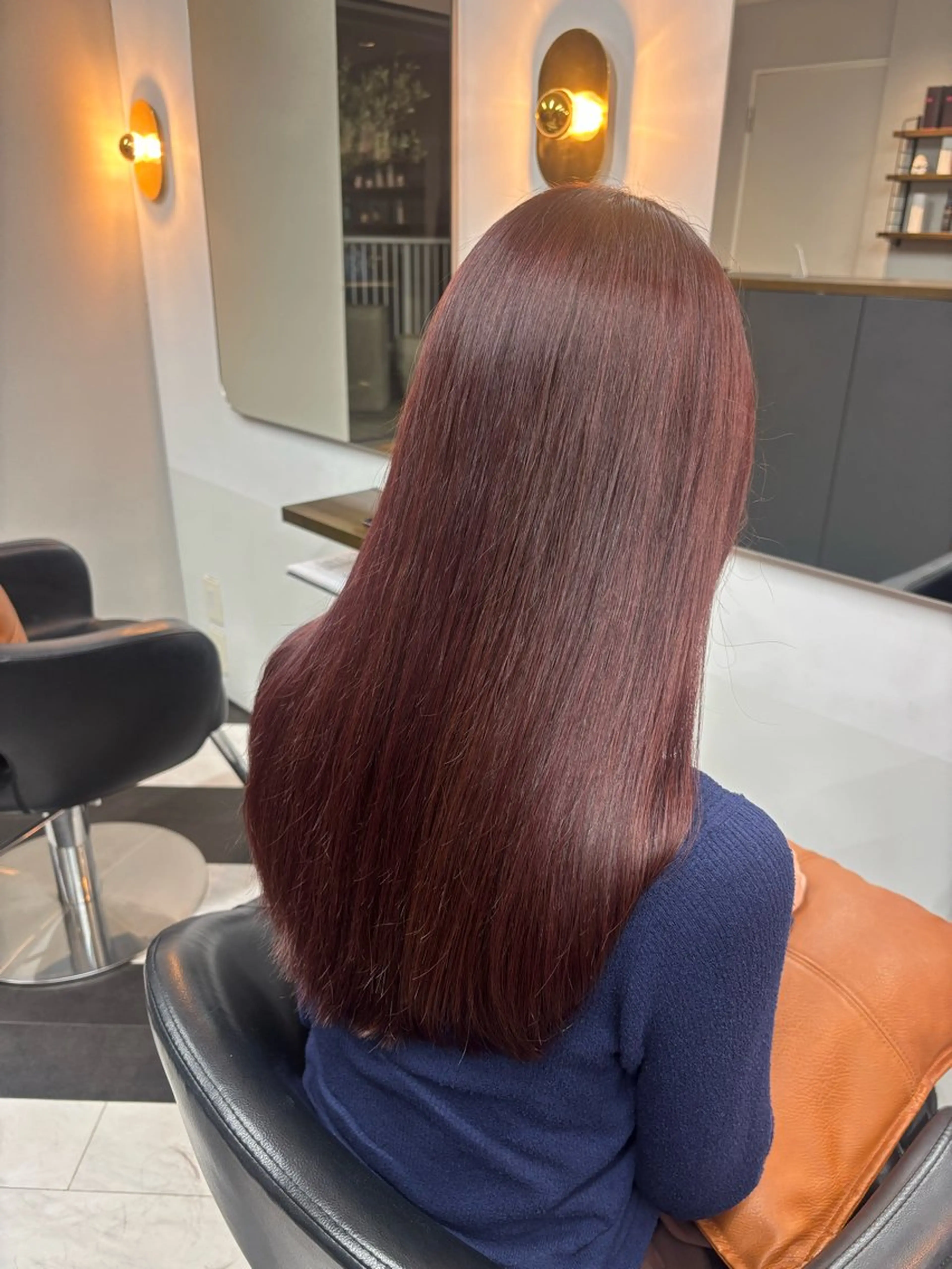 ロング カット ヘアカラー トリートメント 🦄艶髪育毛🌟毛髪 診断/セット/駒井のヘアスタイル