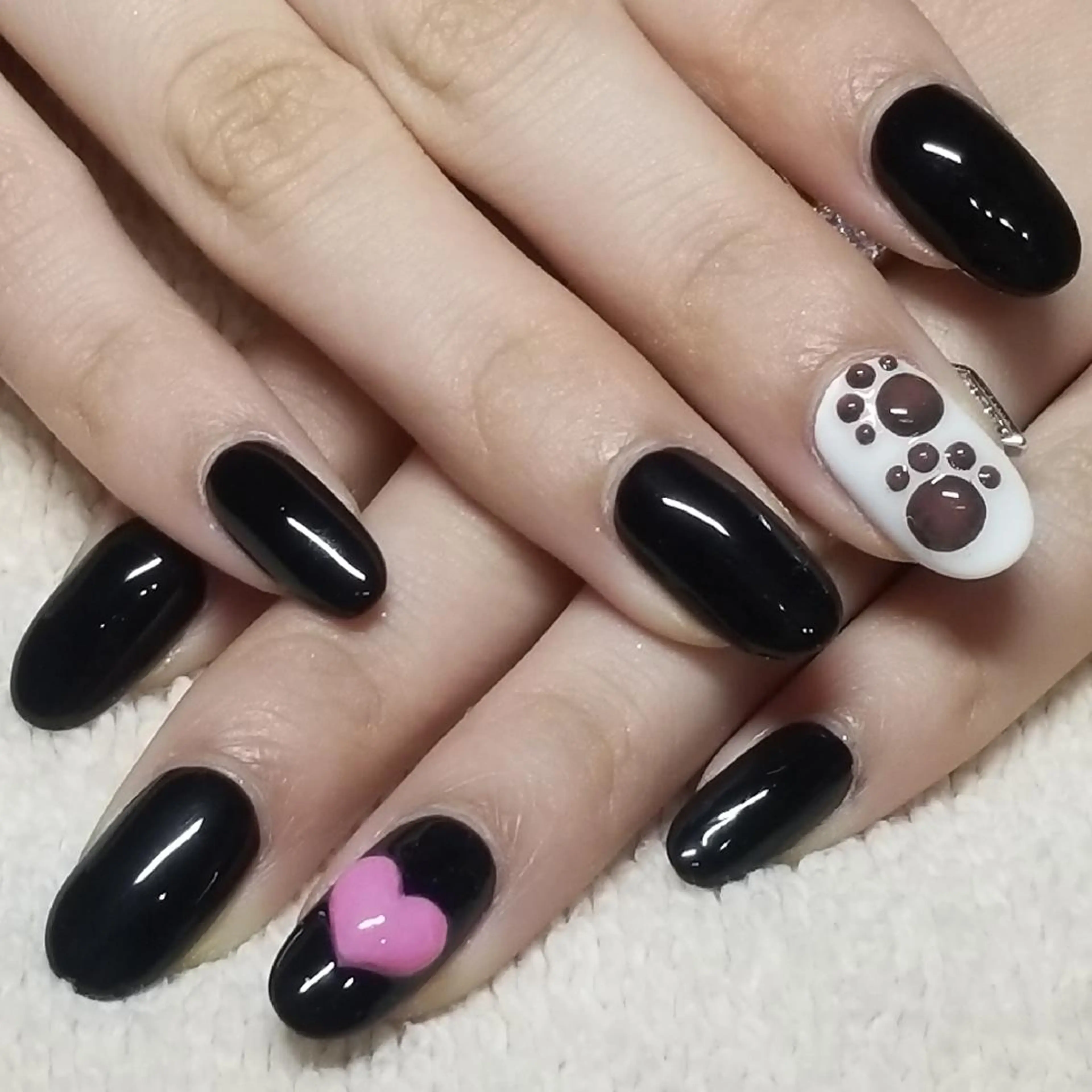 ネイル ハート ハンドネイル よしだ ひろきのネイルデザイン