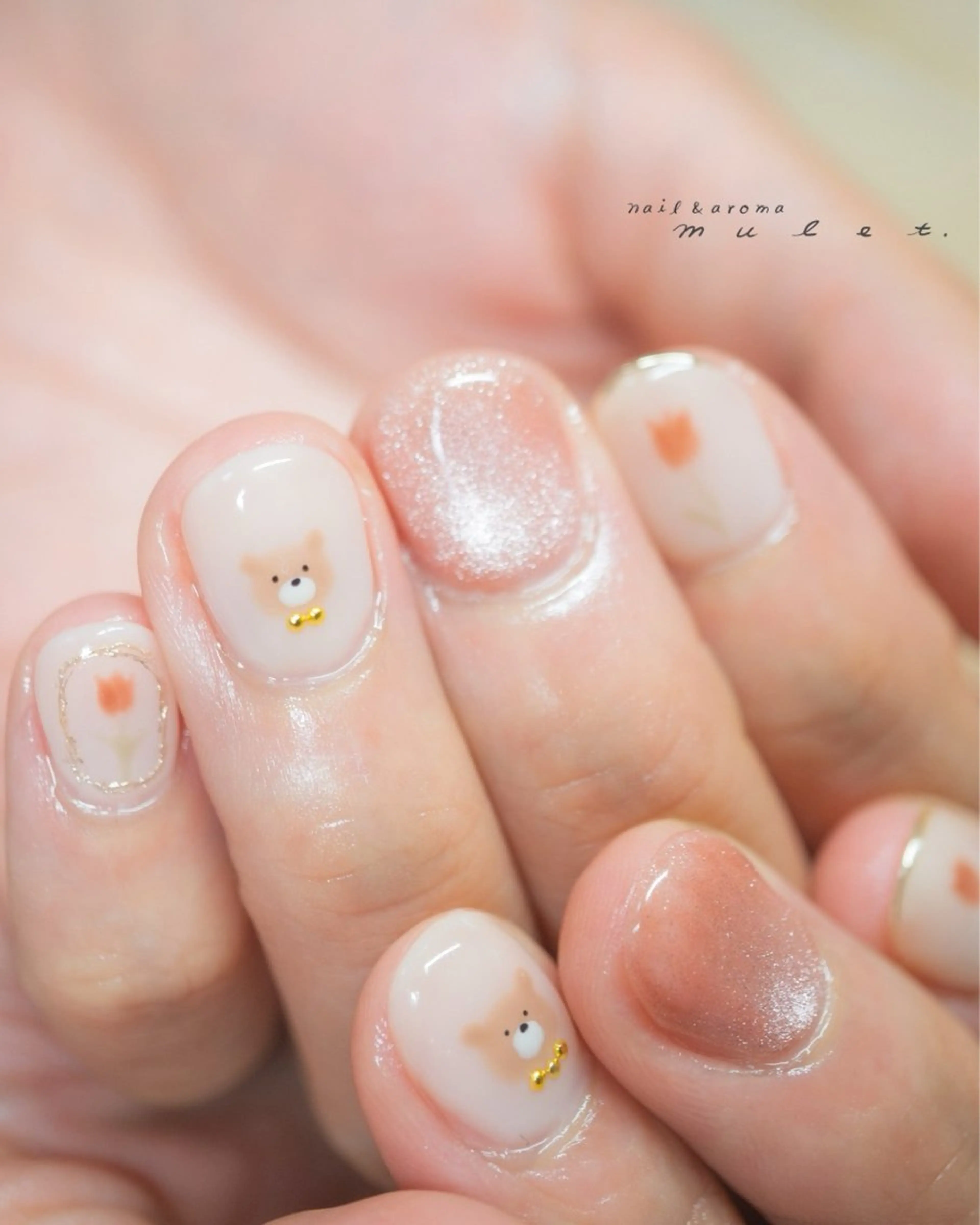 ネイル アートネイル ハンドネイル nail&aroma mulet.のネイルデザイン