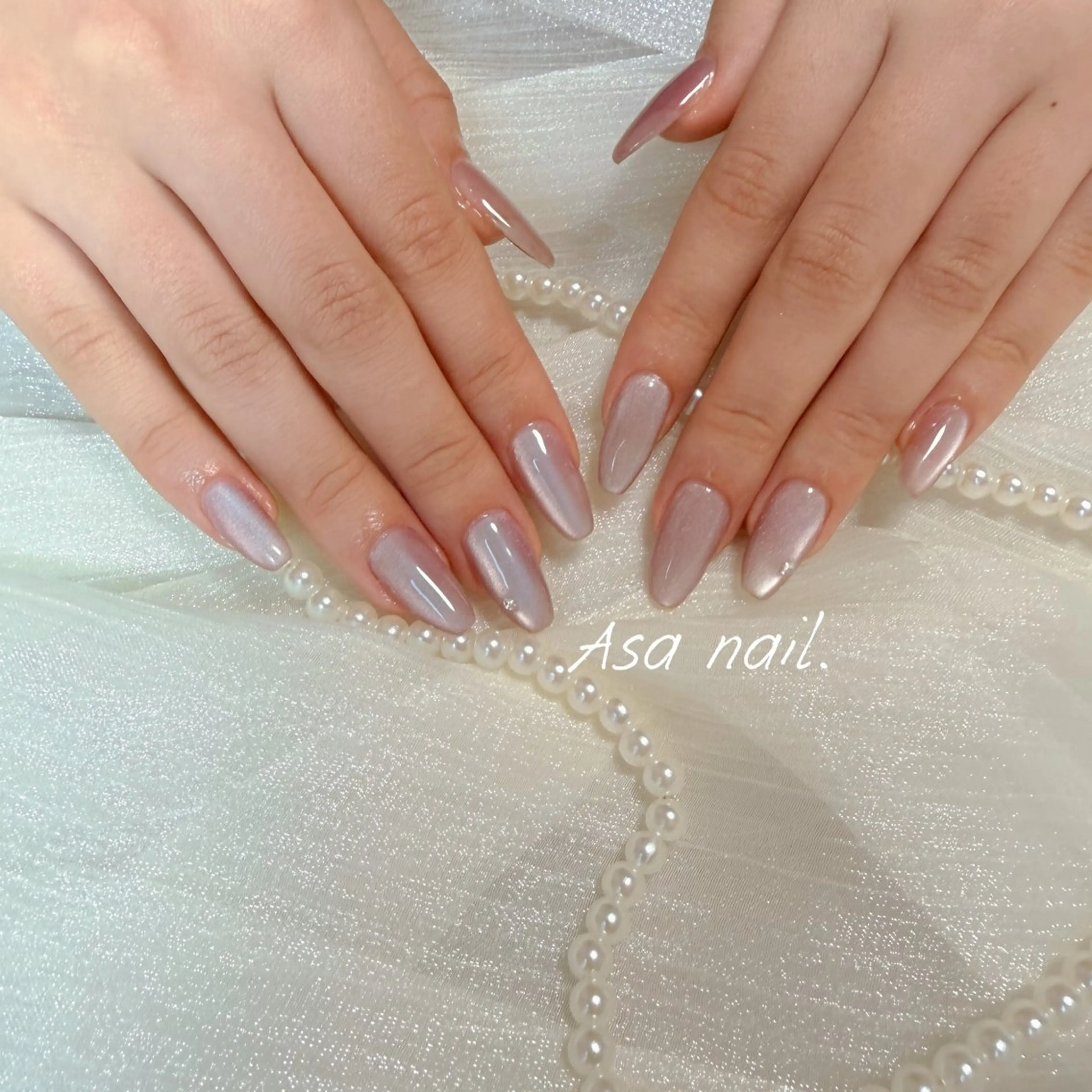 ネイル ジェルネイル マグネットネイル Asa Nail 亀戸 平井のネイルデザイン