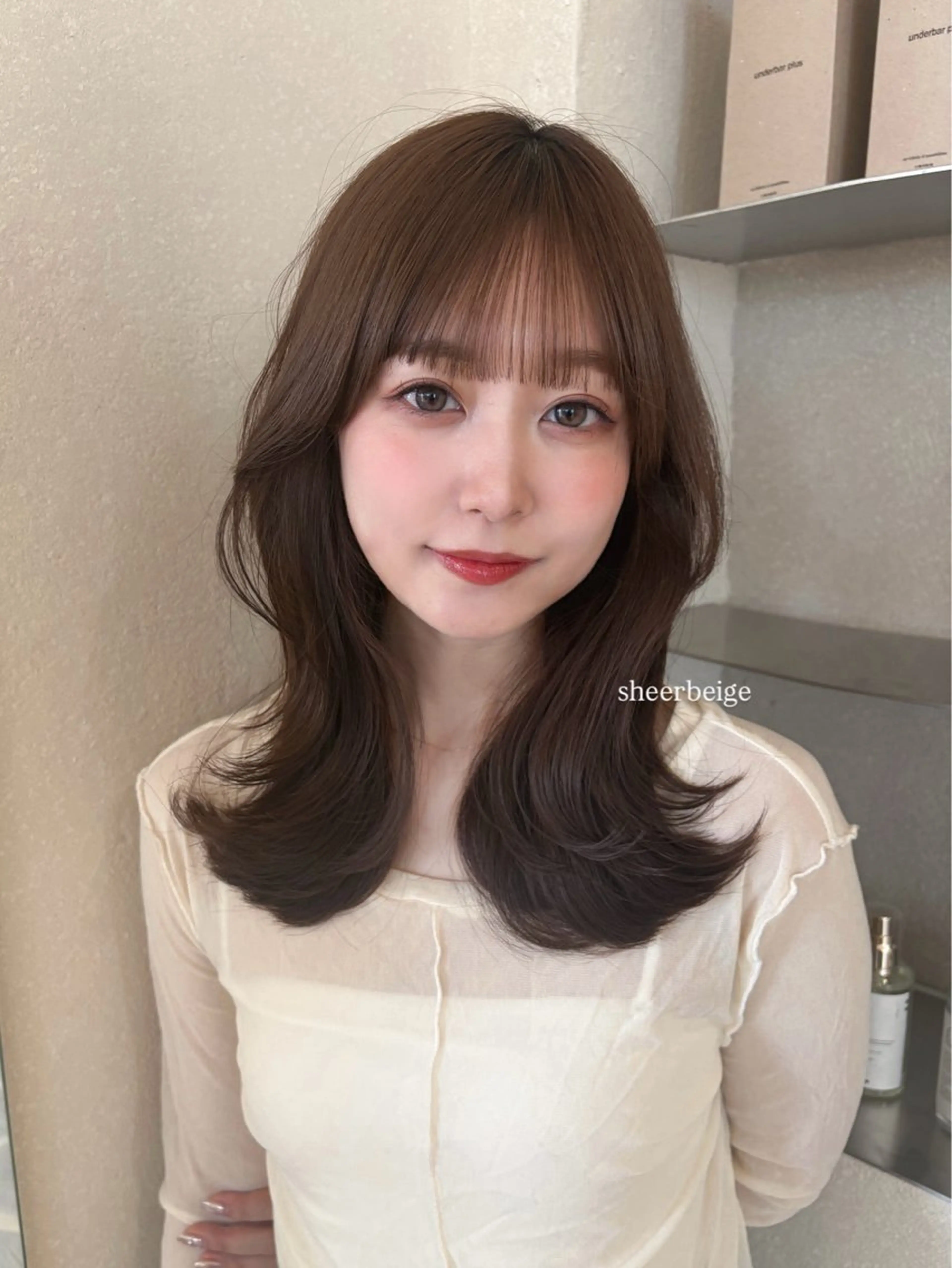 セミロング 𝐘𝐮𝐢.⋆ ⠀⠀のヘアスタイル