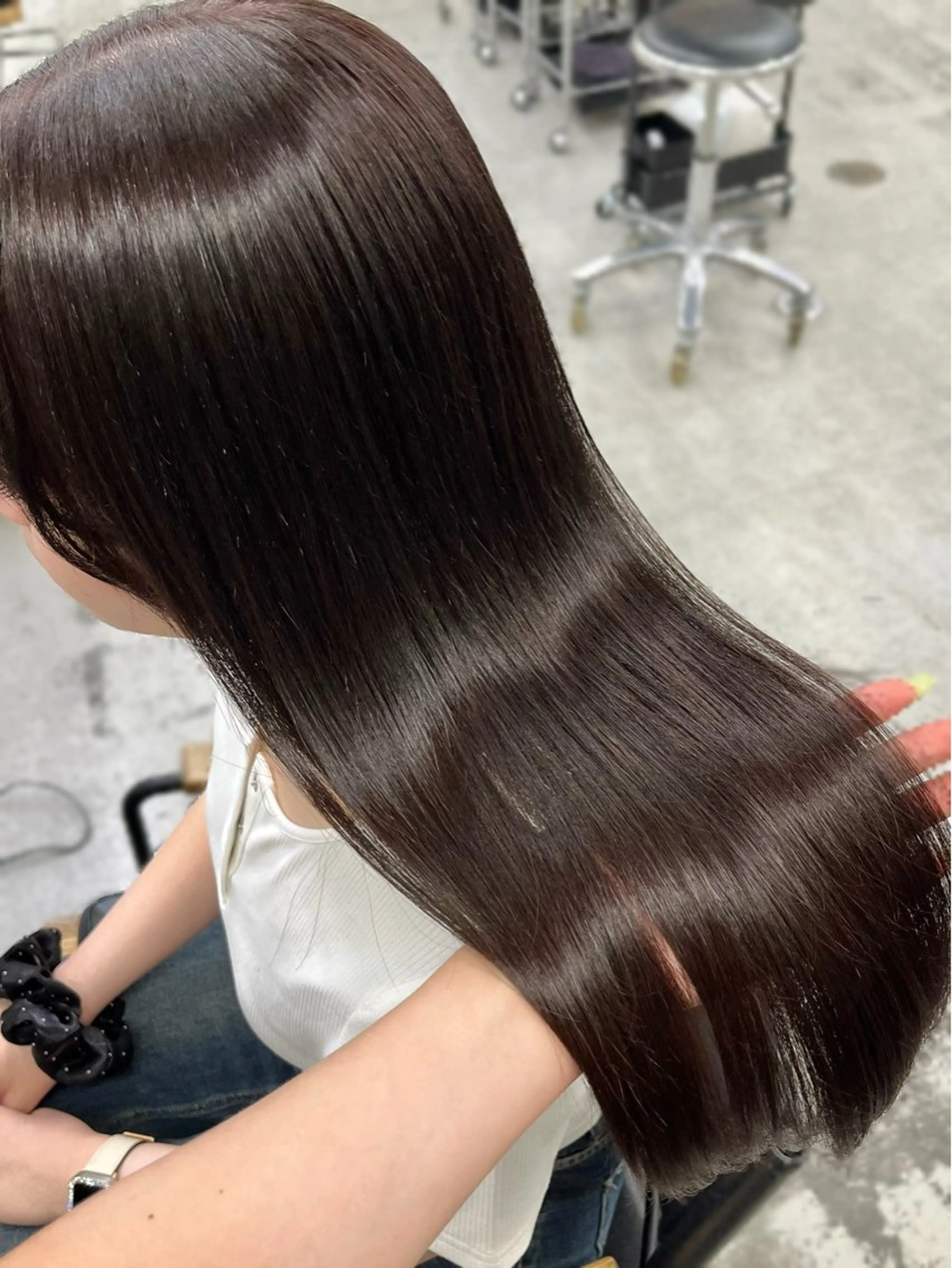 【☘ご新規様限定☘】カット+ワンカラー+うる艶ﾄﾘｰﾄﾒﾝﾄの写真