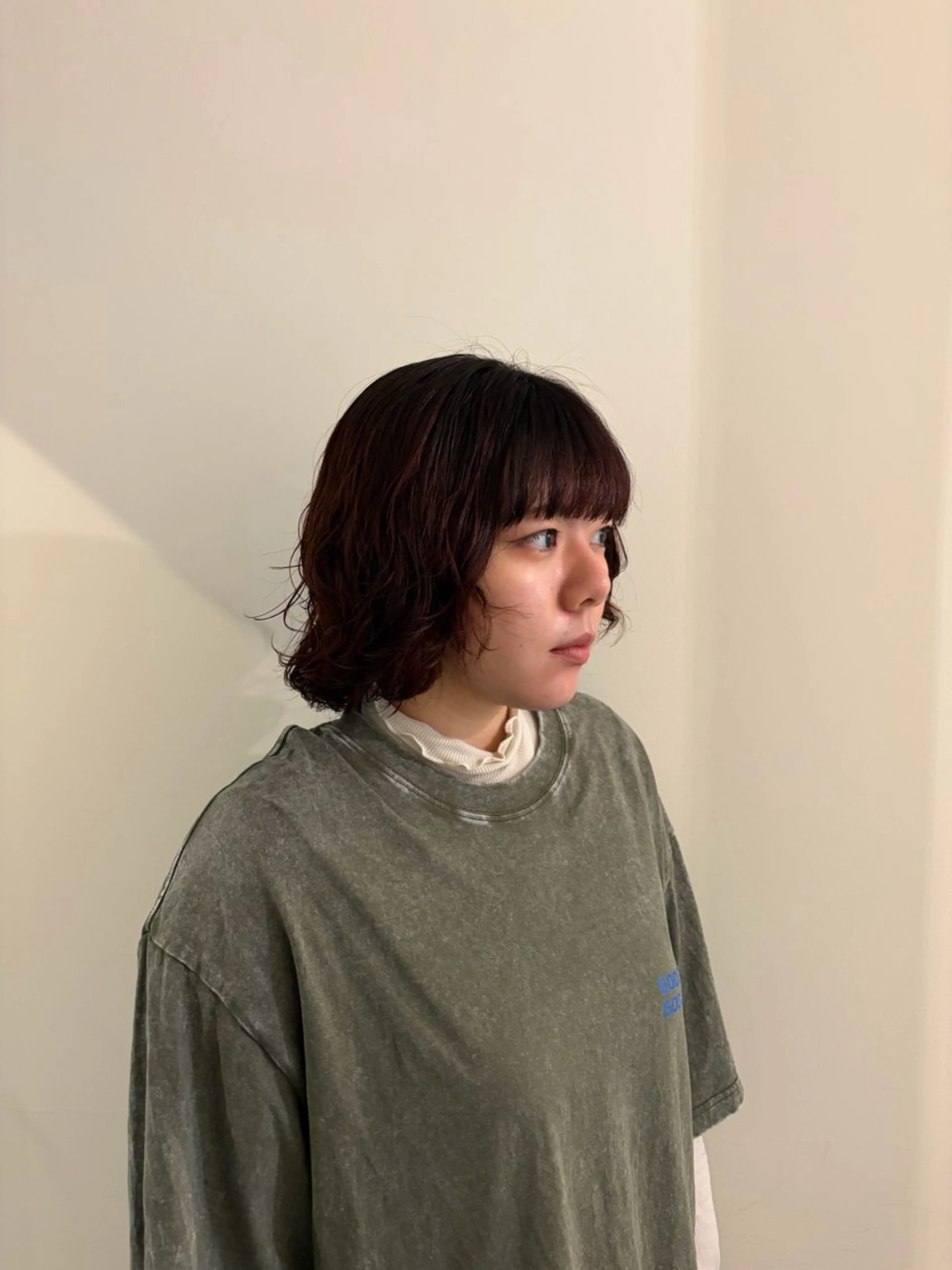 ショート ヘアカラー トリートメント 佐々木 愛里のヘアスタイル