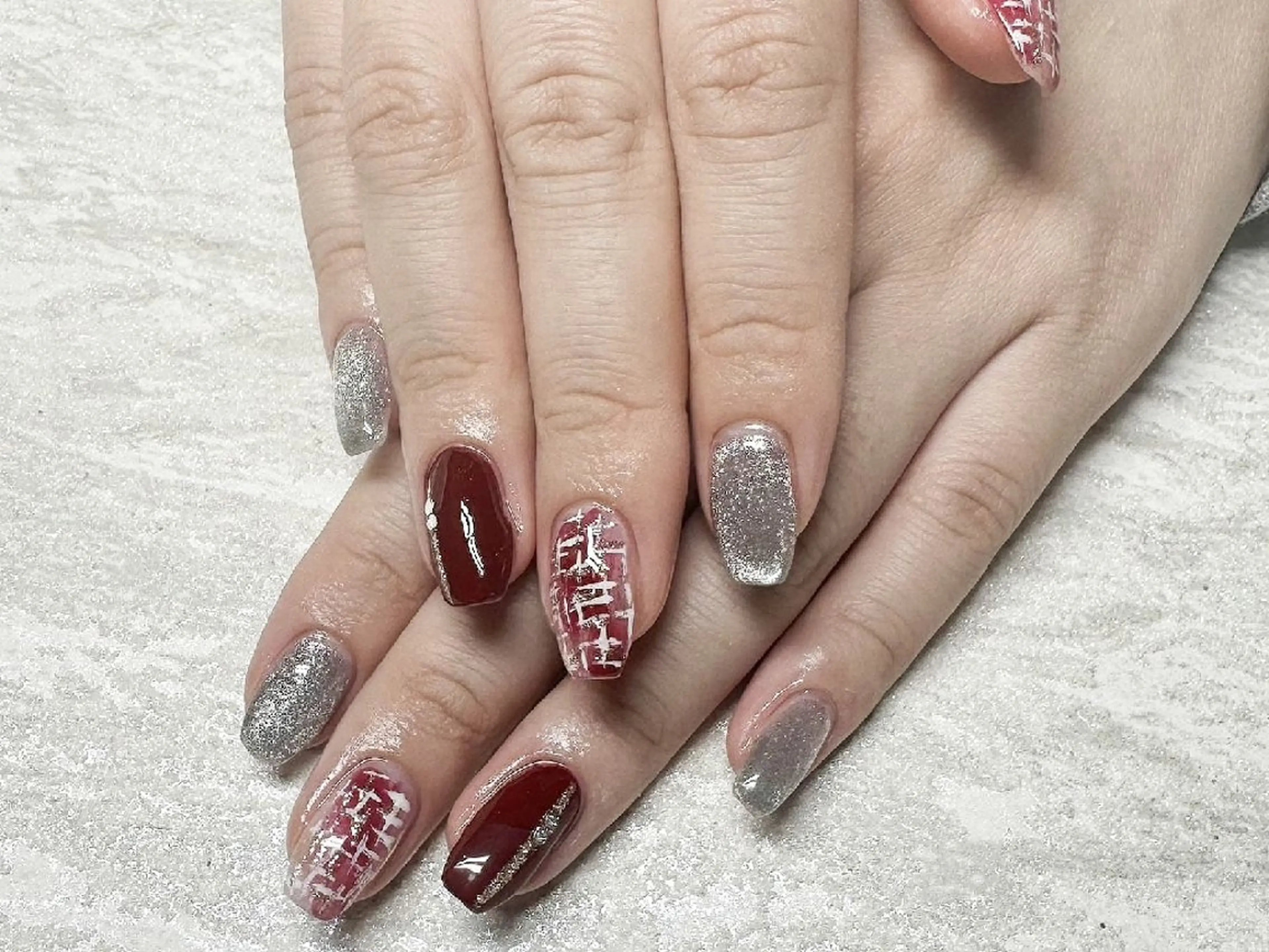 ネイル 入学式 卒業式 持ち込み ニュアンスネイル JULIE NAILのネイルデザイン