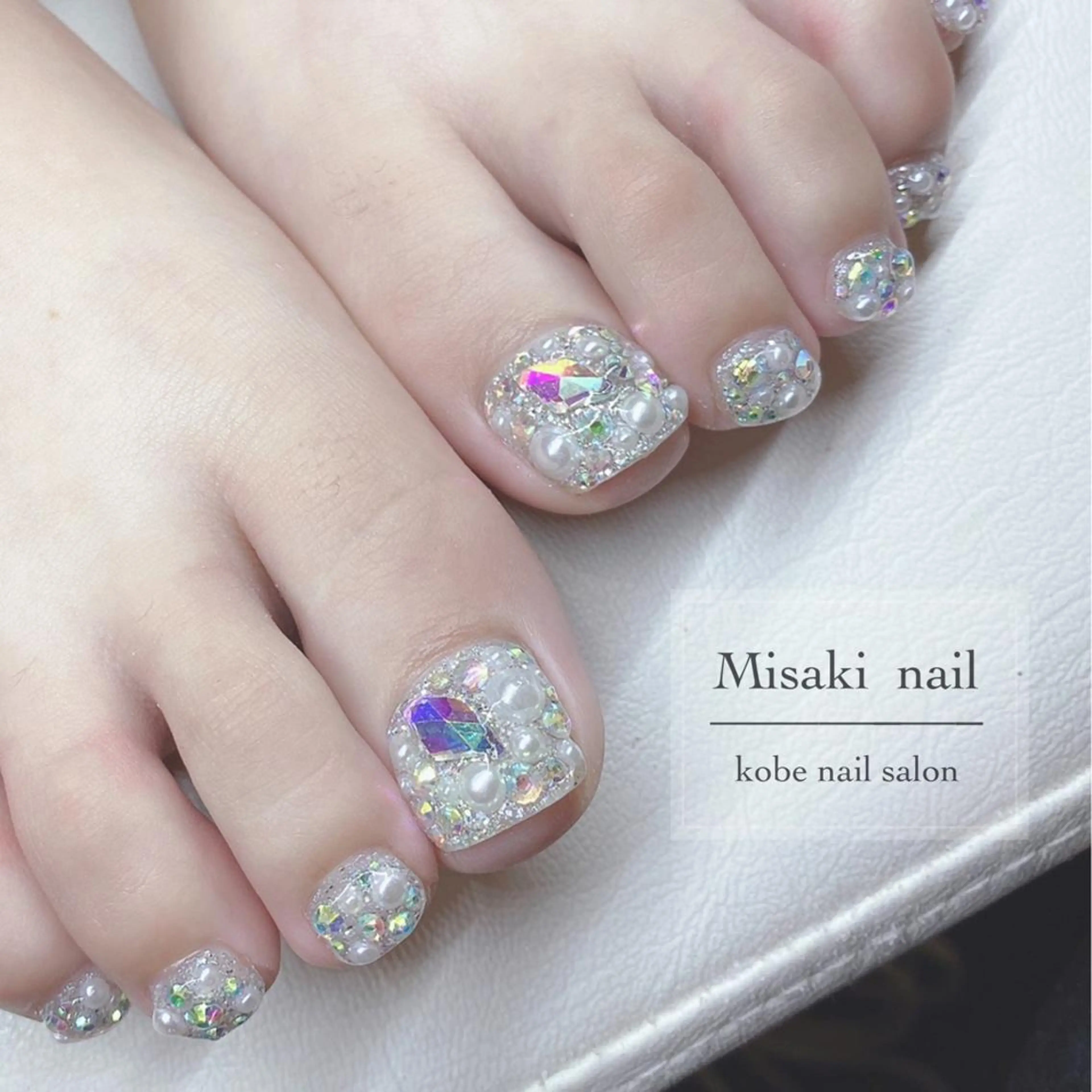 ネイル 韓国ネイル ワンホンネイル フットネイル nailsalon miinailsのネイルデザイン