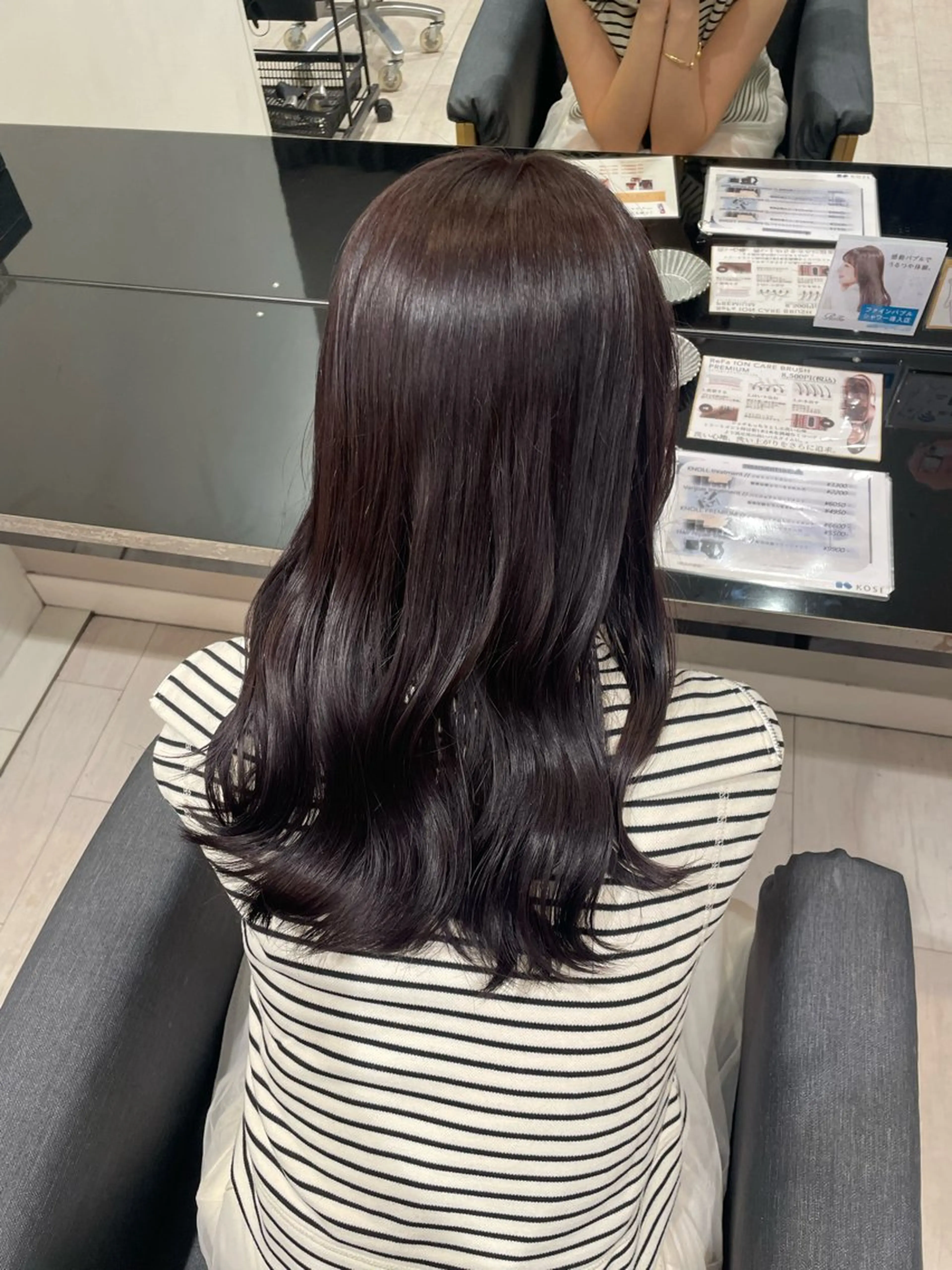 セミロング カラー momone🍒 メンズカットパーマのヘアスタイル