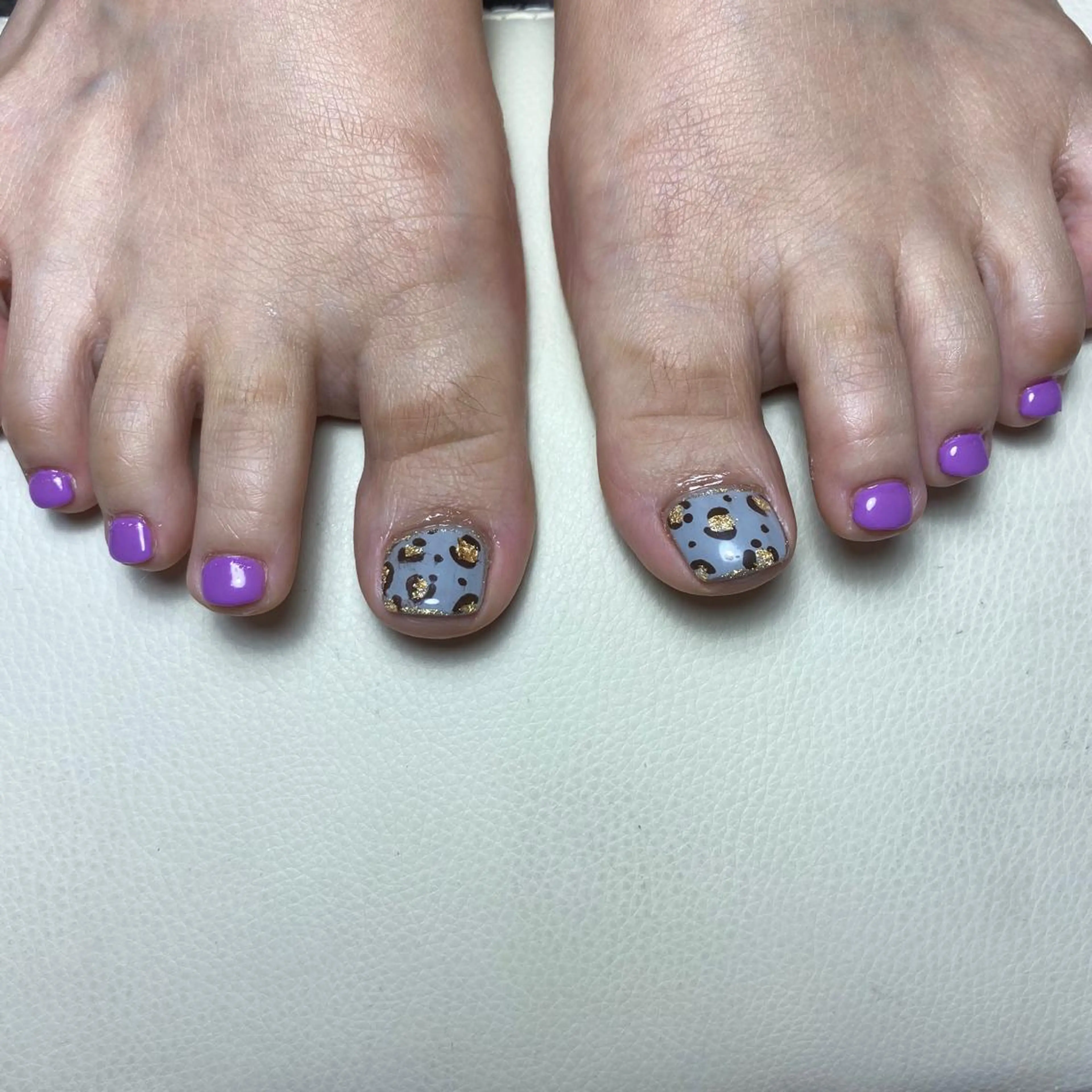 ネイル アニマル柄 フットネイル COCO +のエステ・リラクイメージ