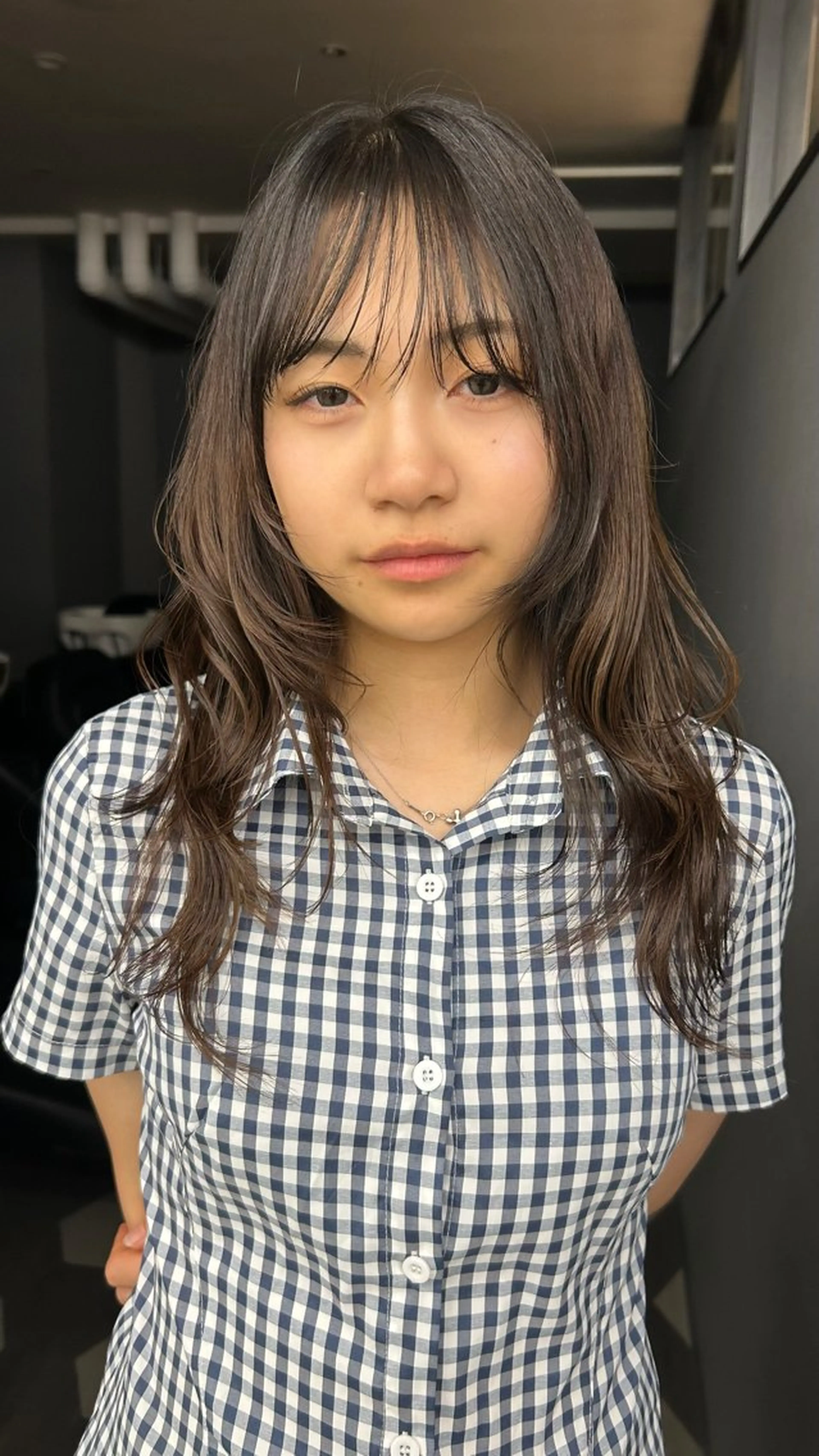 セミロング sand大阪梅田所属・くろかわ まいのヘアスタイル