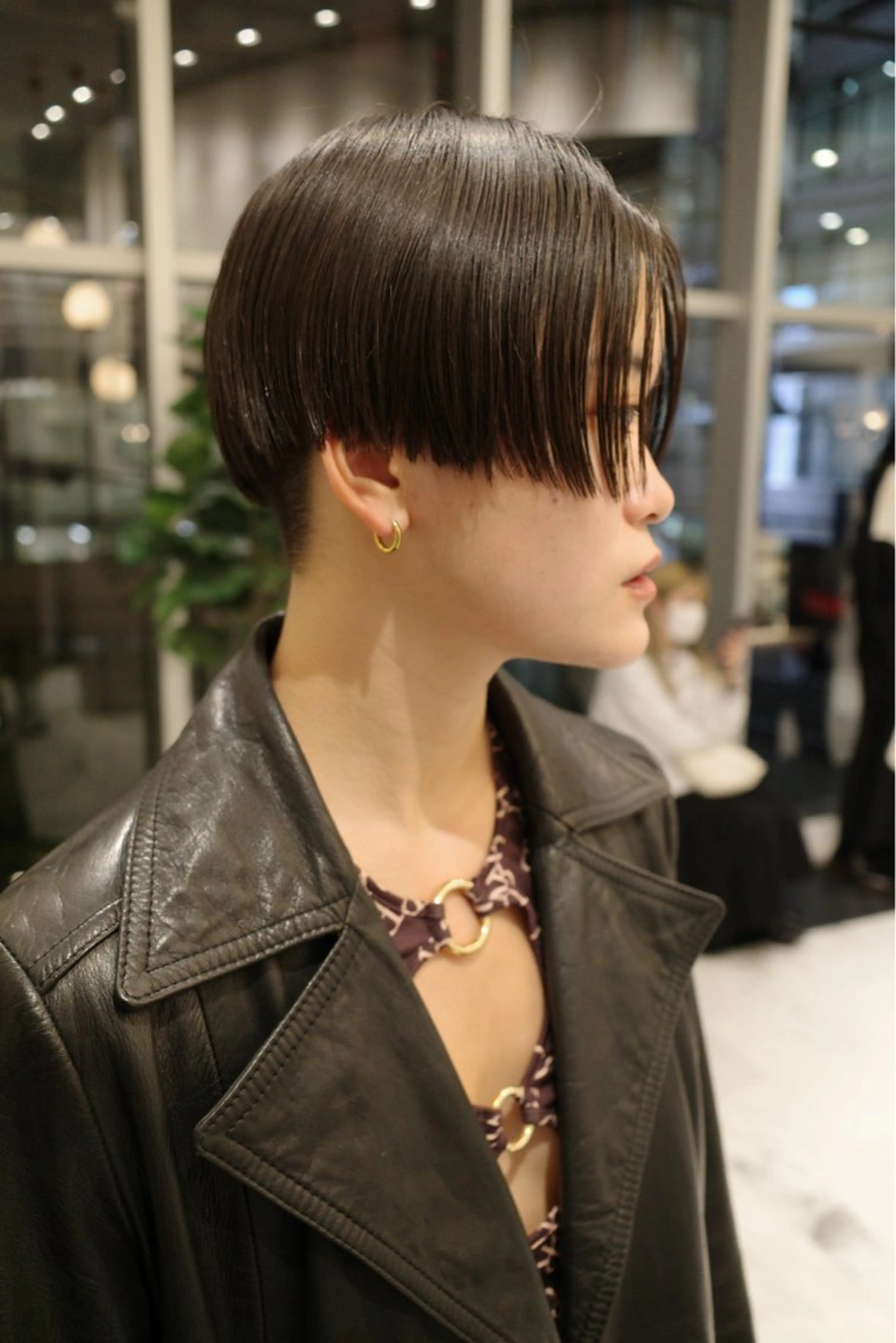 ショート カット トリートメント ブリーチ🪡 ボブ🐬レイヤーのヘアスタイル