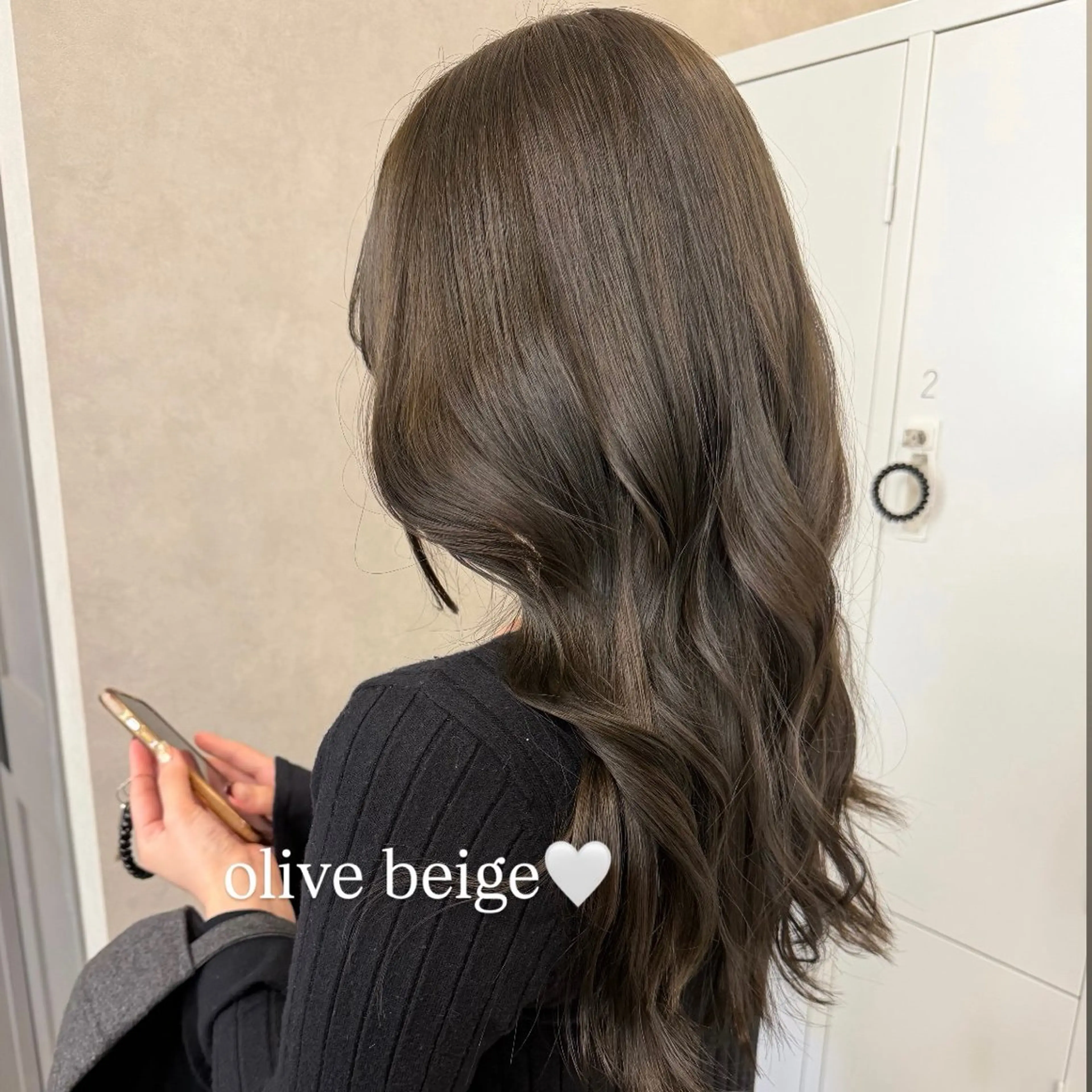 ロング カット ヘアカラー トリートメント セナ foto武蔵小杉︎︎のヘアスタイル