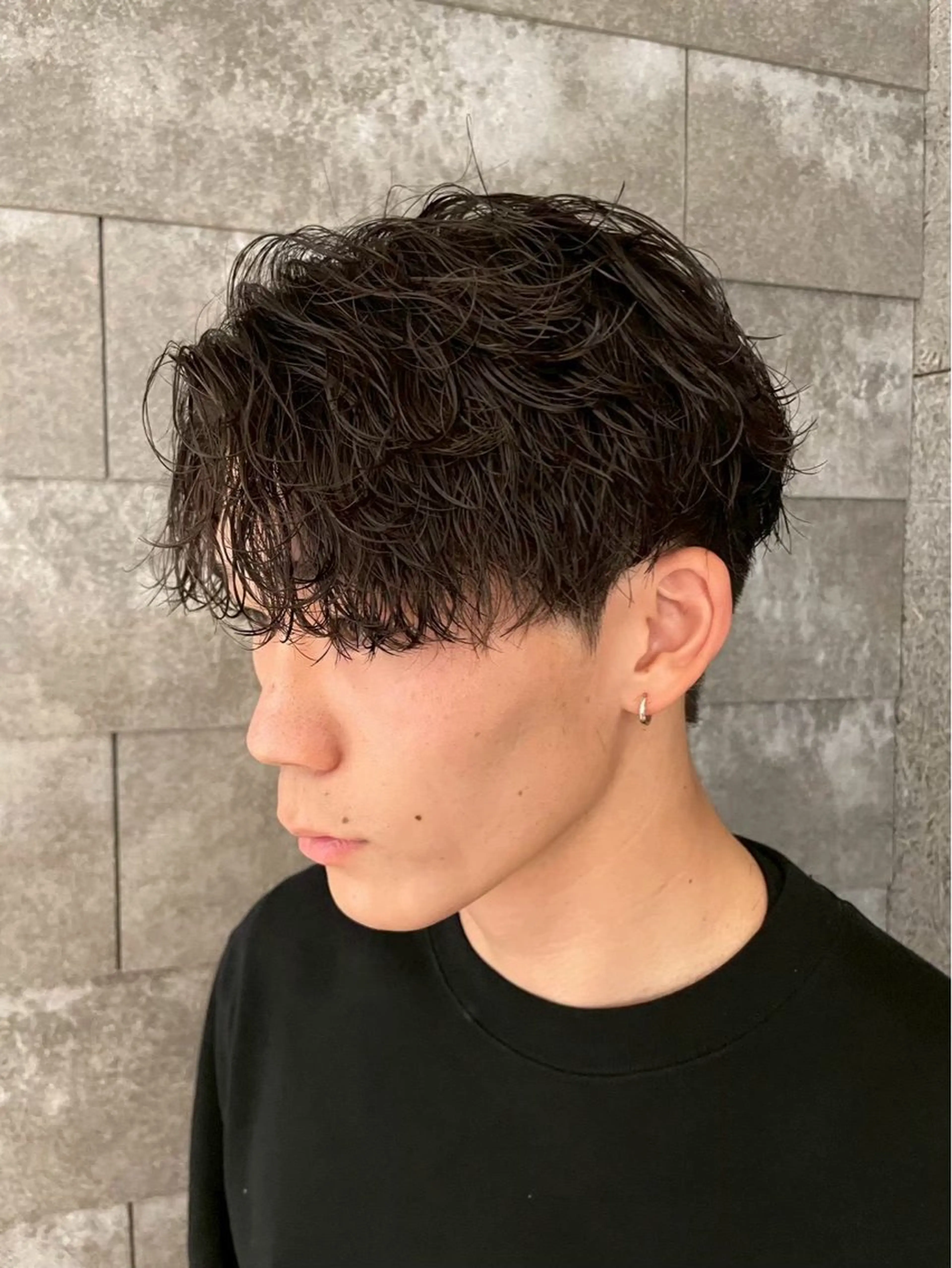 ショート カット 山川 綾也のヘアスタイル