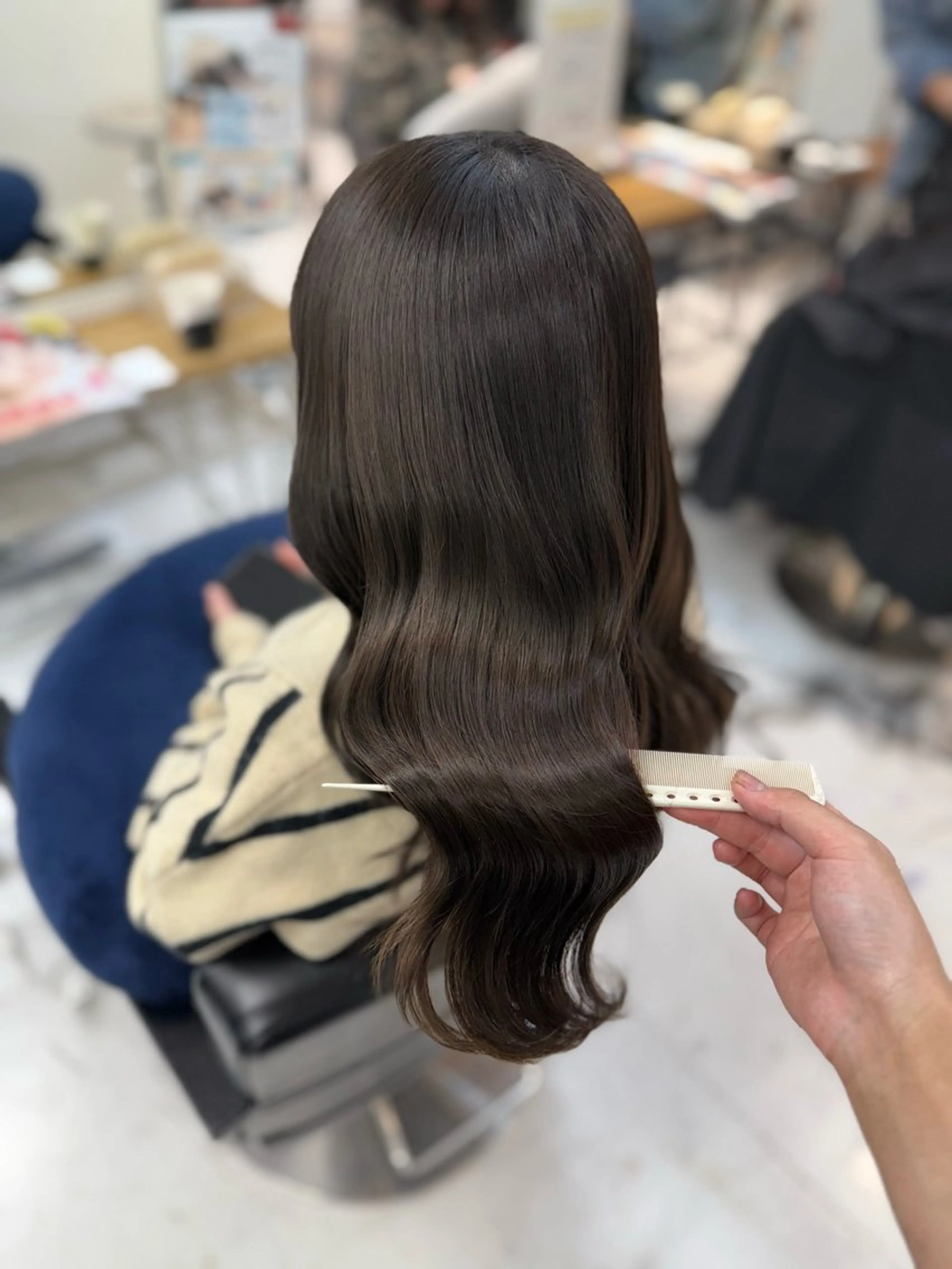 ロング 山崎結菜 髪質改善💎のヘアスタイル