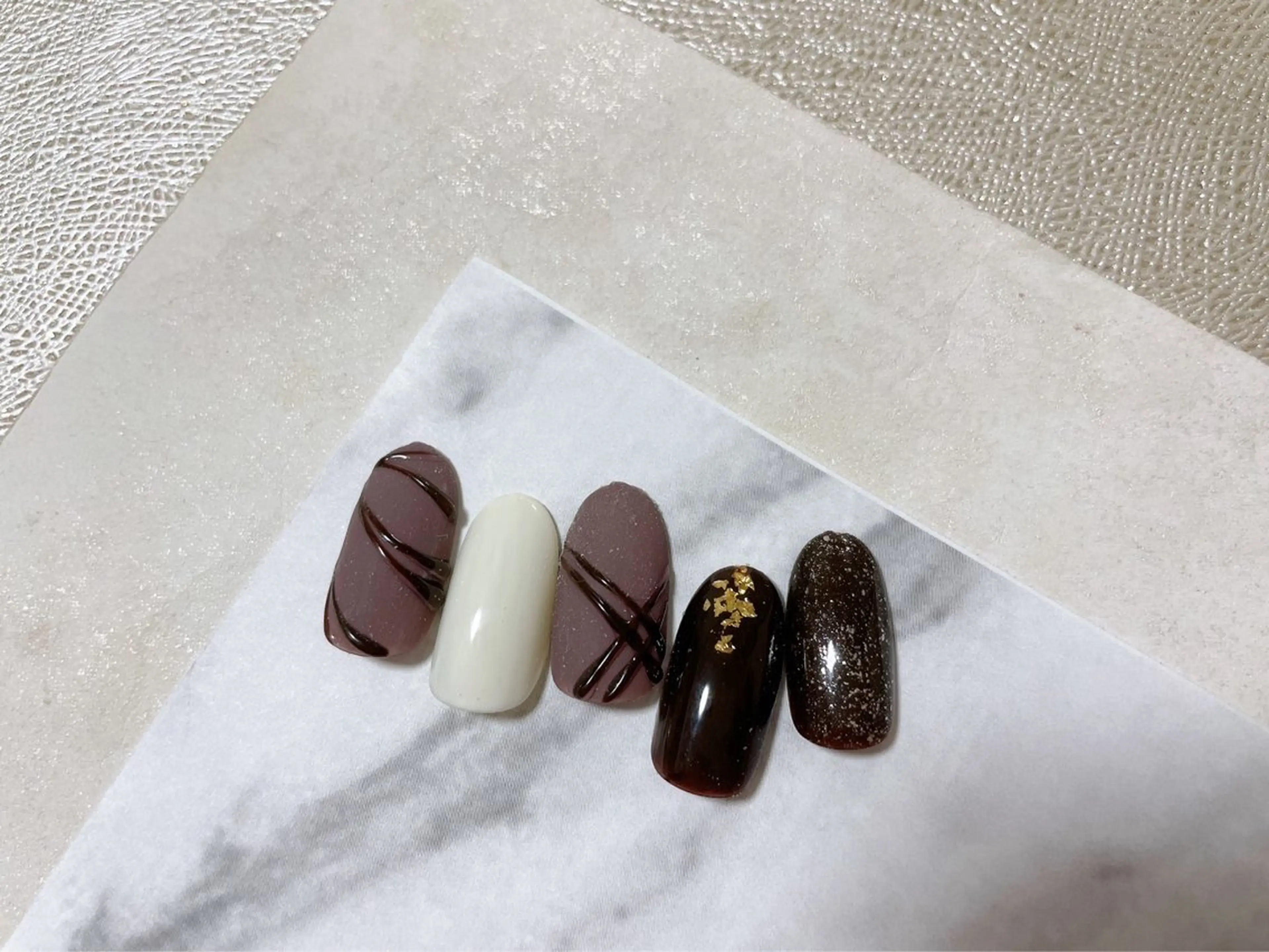 ネイル ジェルネイル 韓国ネイル メンズネイル パラジェル バレンタイン kiki nail たまプラーザのネイルデザイン