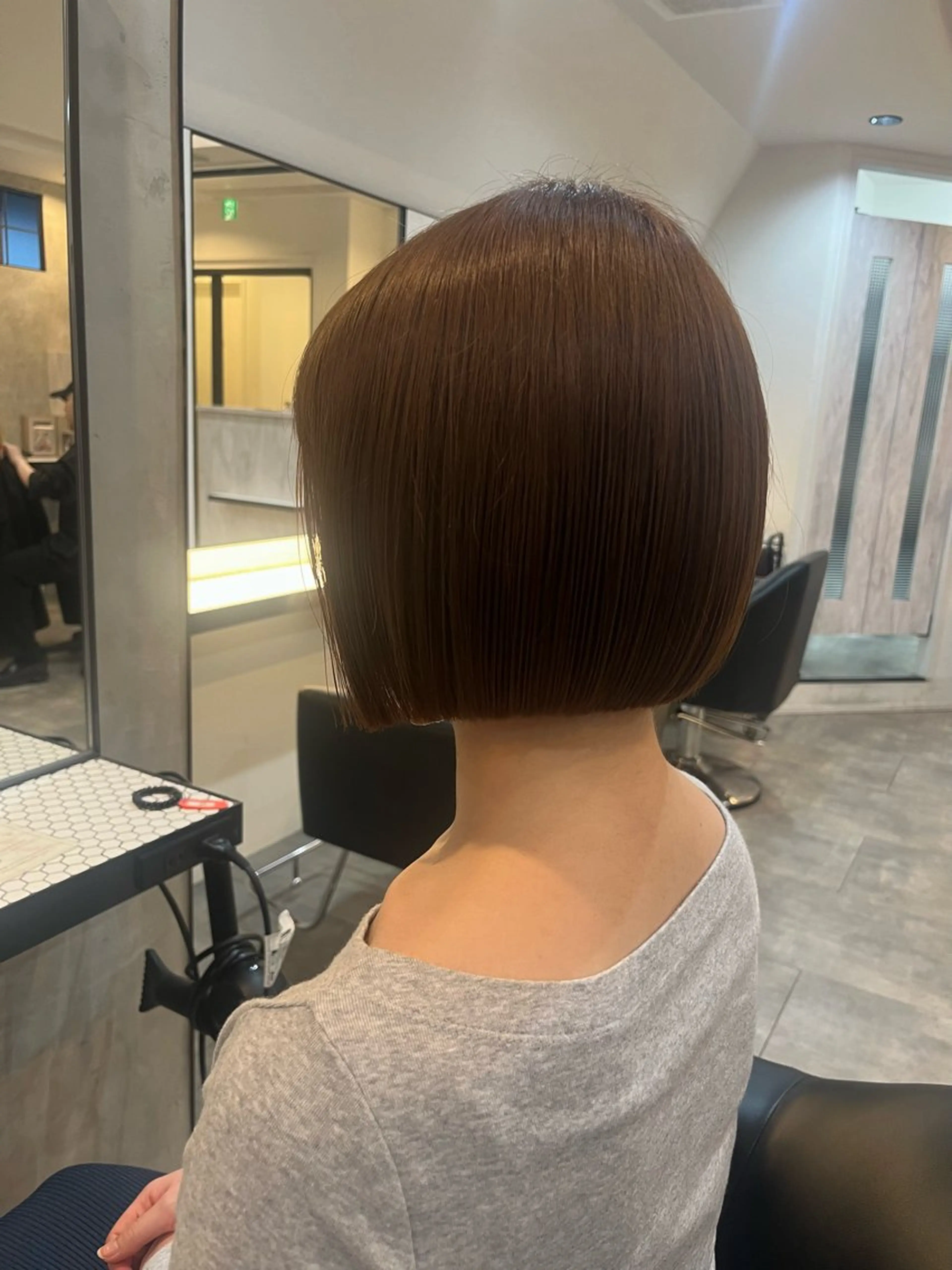 ショート ボブ カット 山本 彩香のヘアスタイル