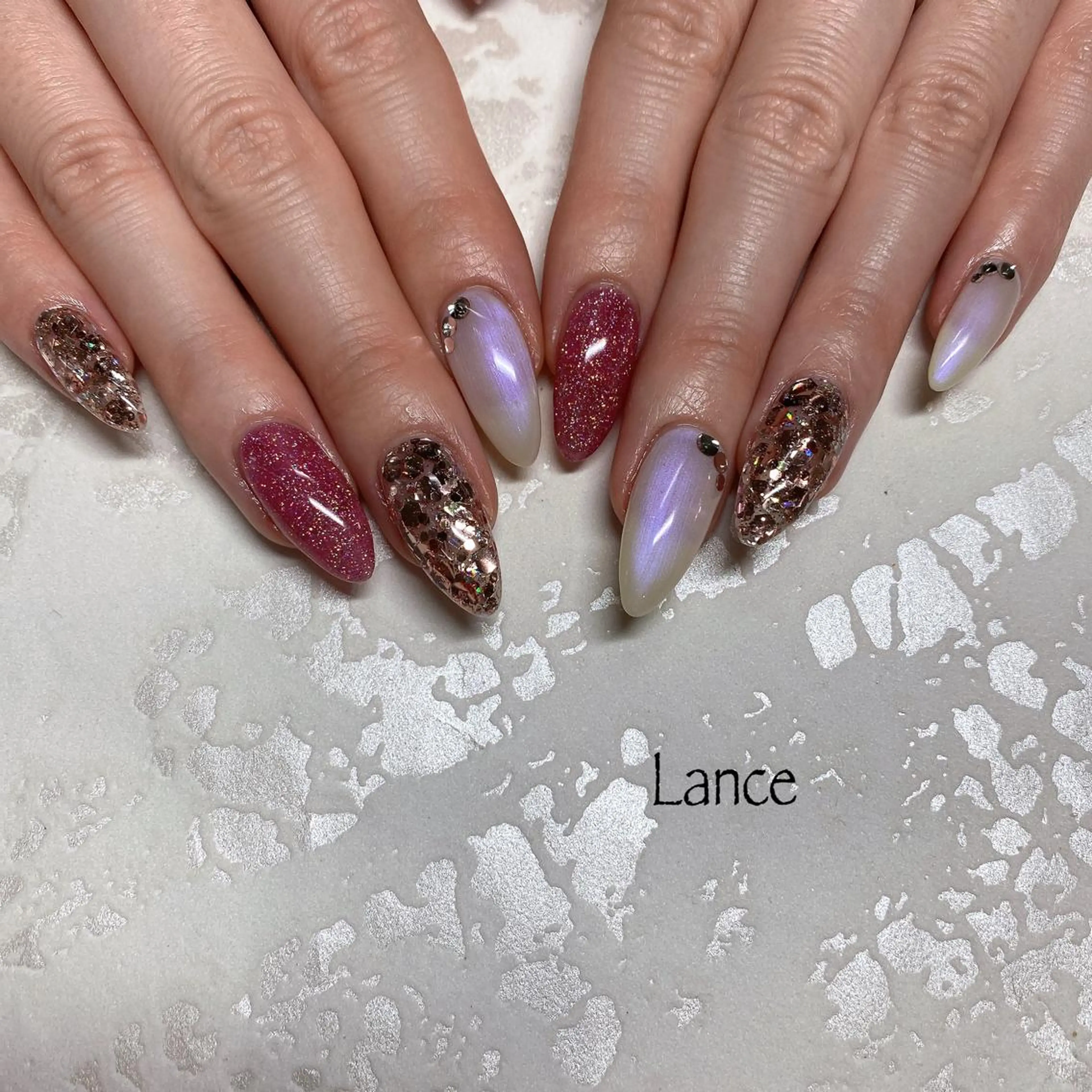 ロング Lance nailのネイルデザイン
