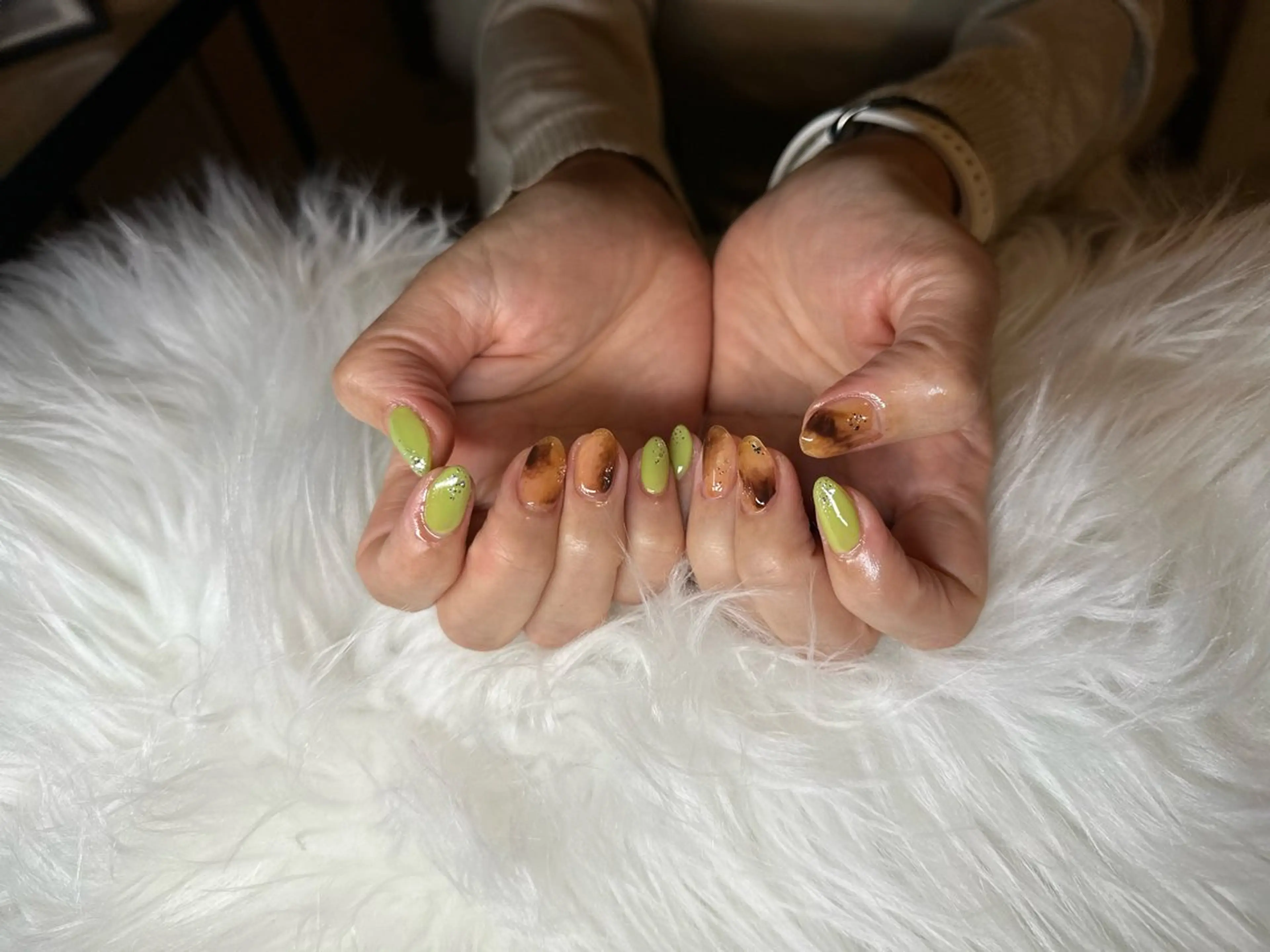 メンズ ネイル ハンドネイル ハンドケア Non Nonのネイルデザイン