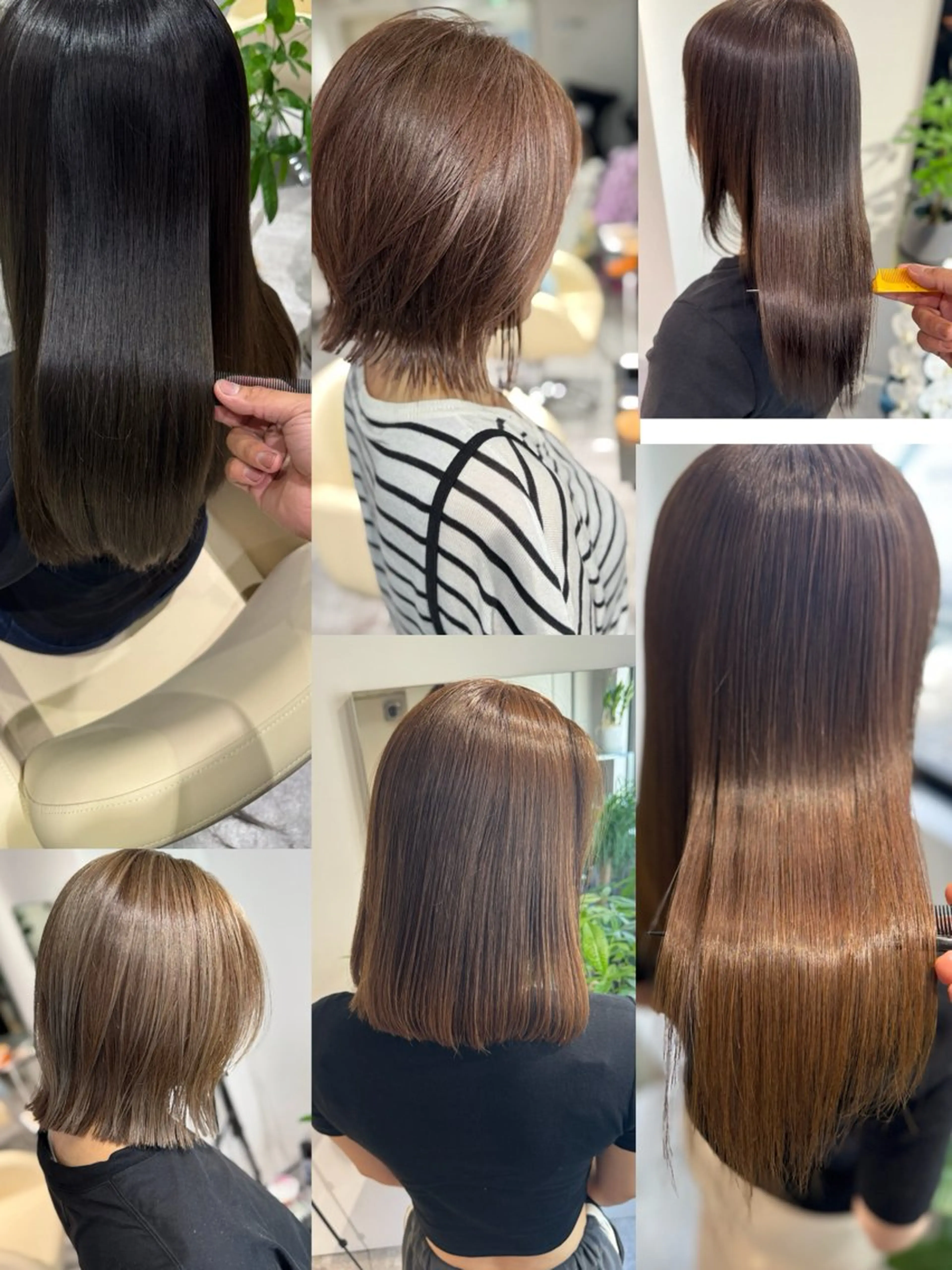ロング カラー ハイライトカラー ハイライト 夜23時まで予約🉑 reverieあきらのヘアスタイル
