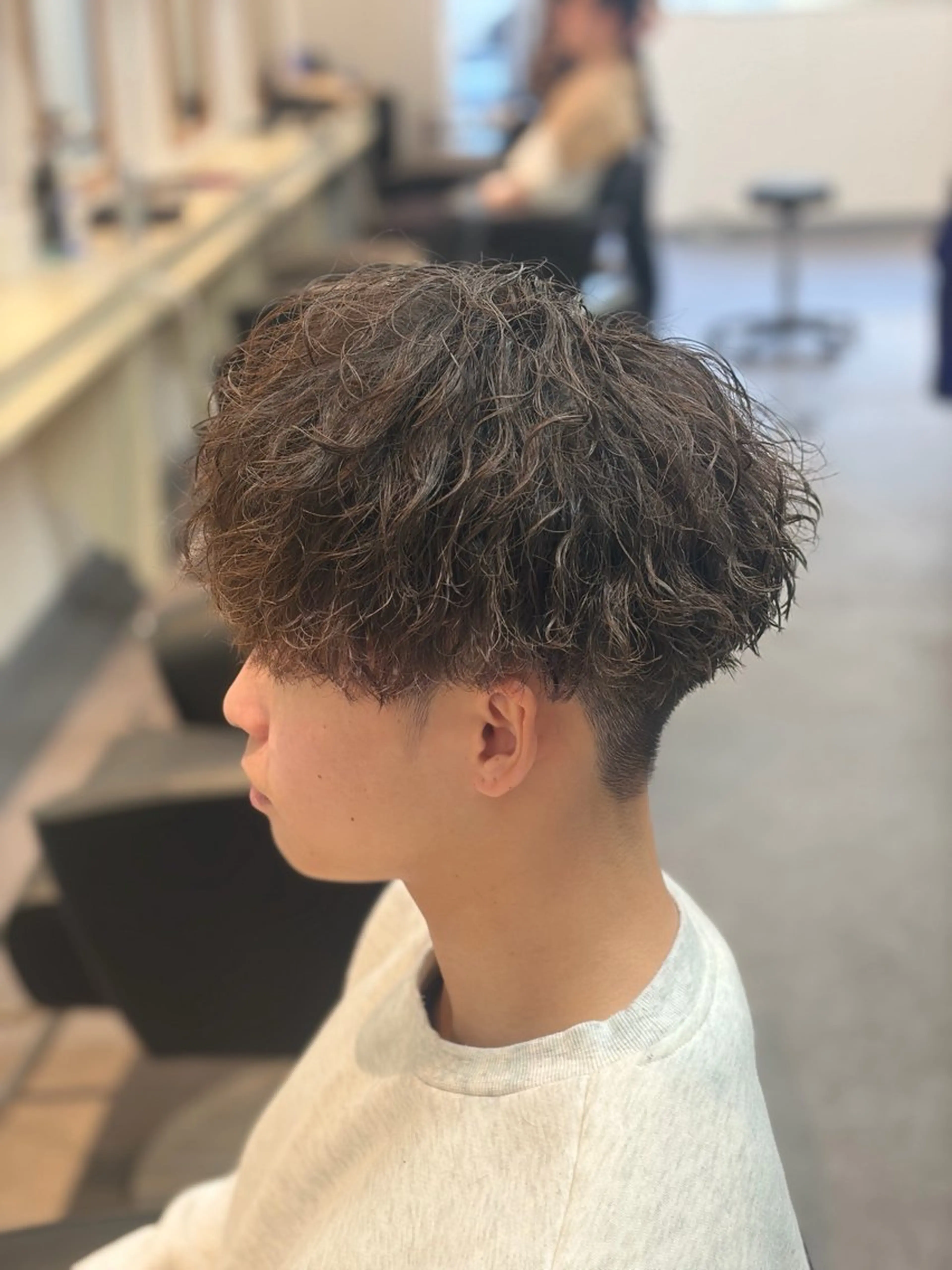 パーマ メンズ カット パーマ メンズ特化/パーマ/ フェードWATARUのヘアスタイル