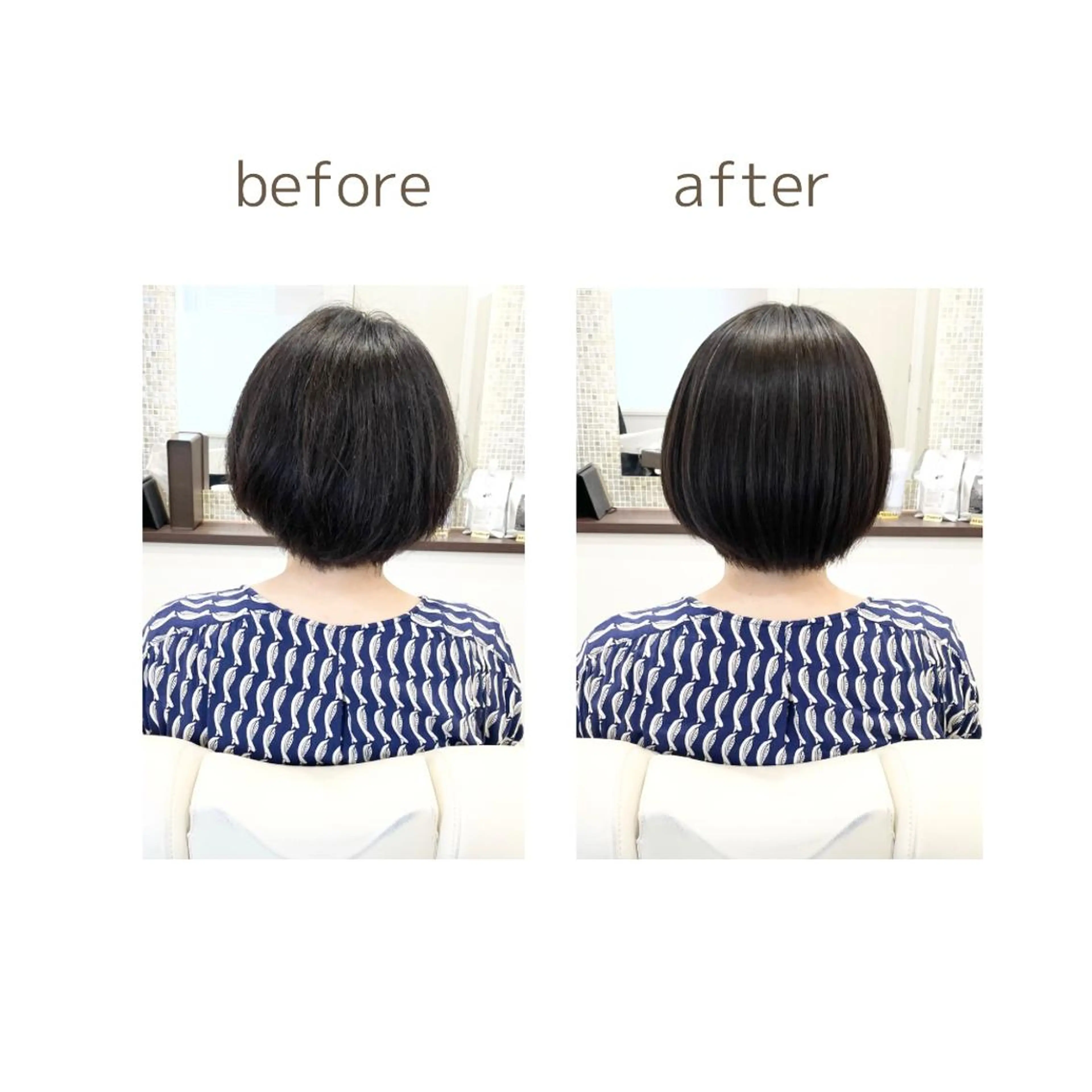 ショート 縮毛矯正 縮毛矯正 マンツーマン 🌿大野千尋のヘアスタイル