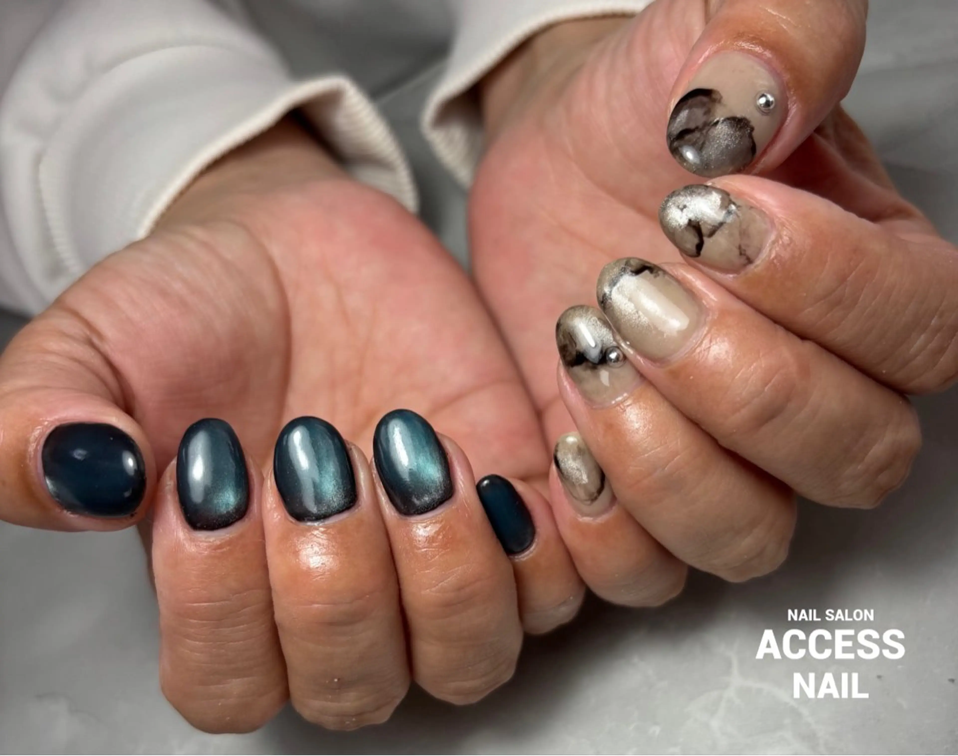 ネイル access nailのネイルデザイン
