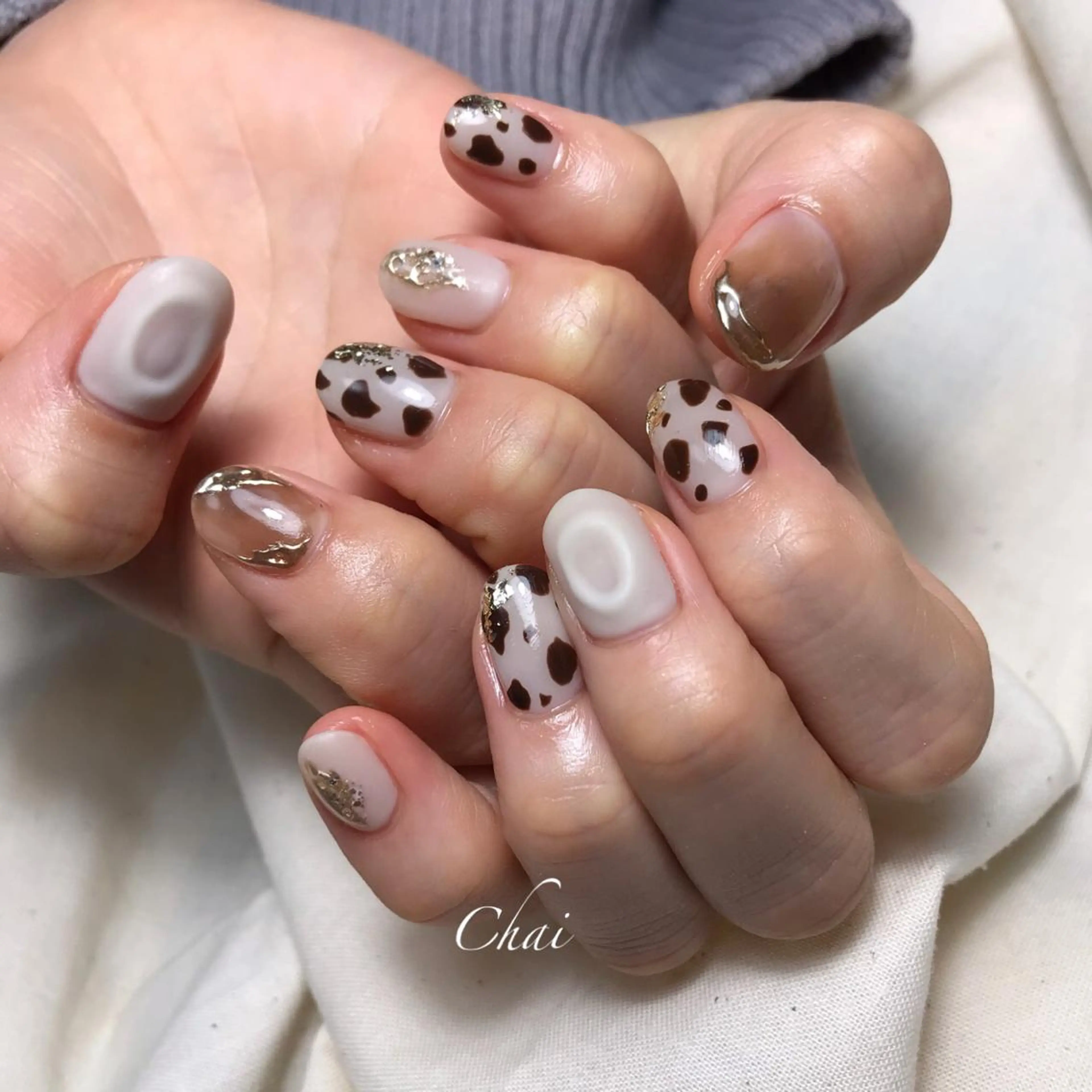 ネイル ハンドネイル 💅chainail _aiのネイルデザイン