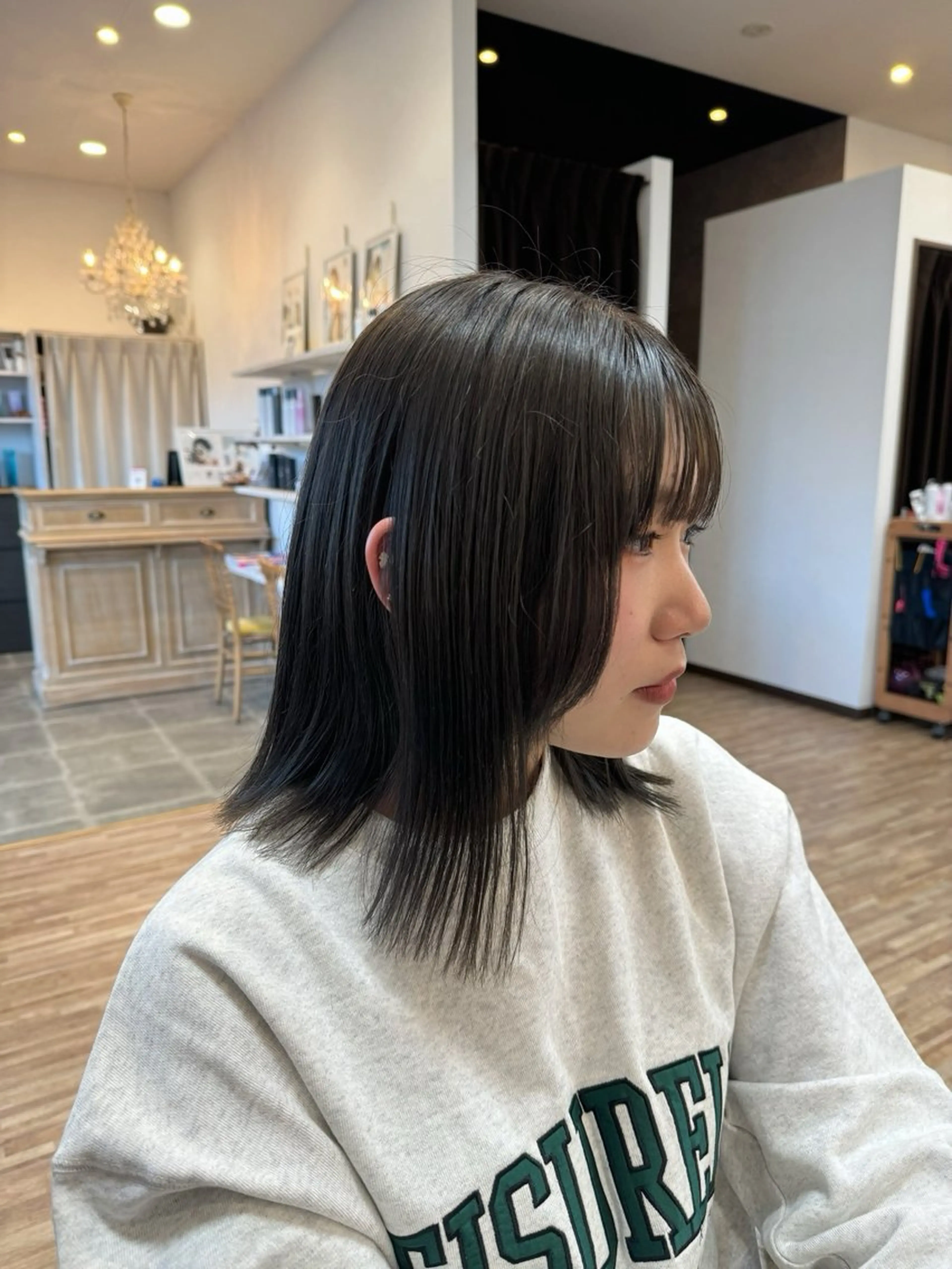 ミディアム ヘアカラー トリートメント yuimarl切田 はじめ✨のヘアスタイル