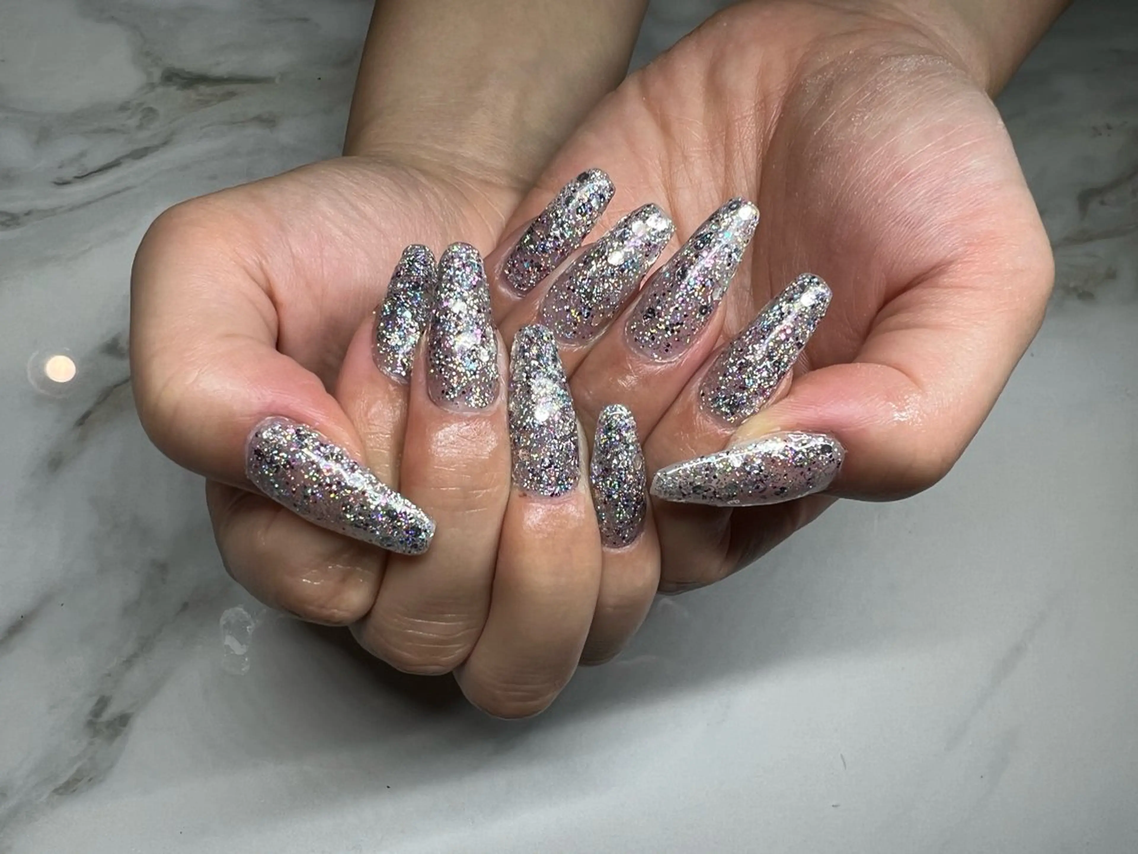 ネイル ワンカラーネイル tty Nail&Eyelash所属・利光 絵瑠のネイルデザイン