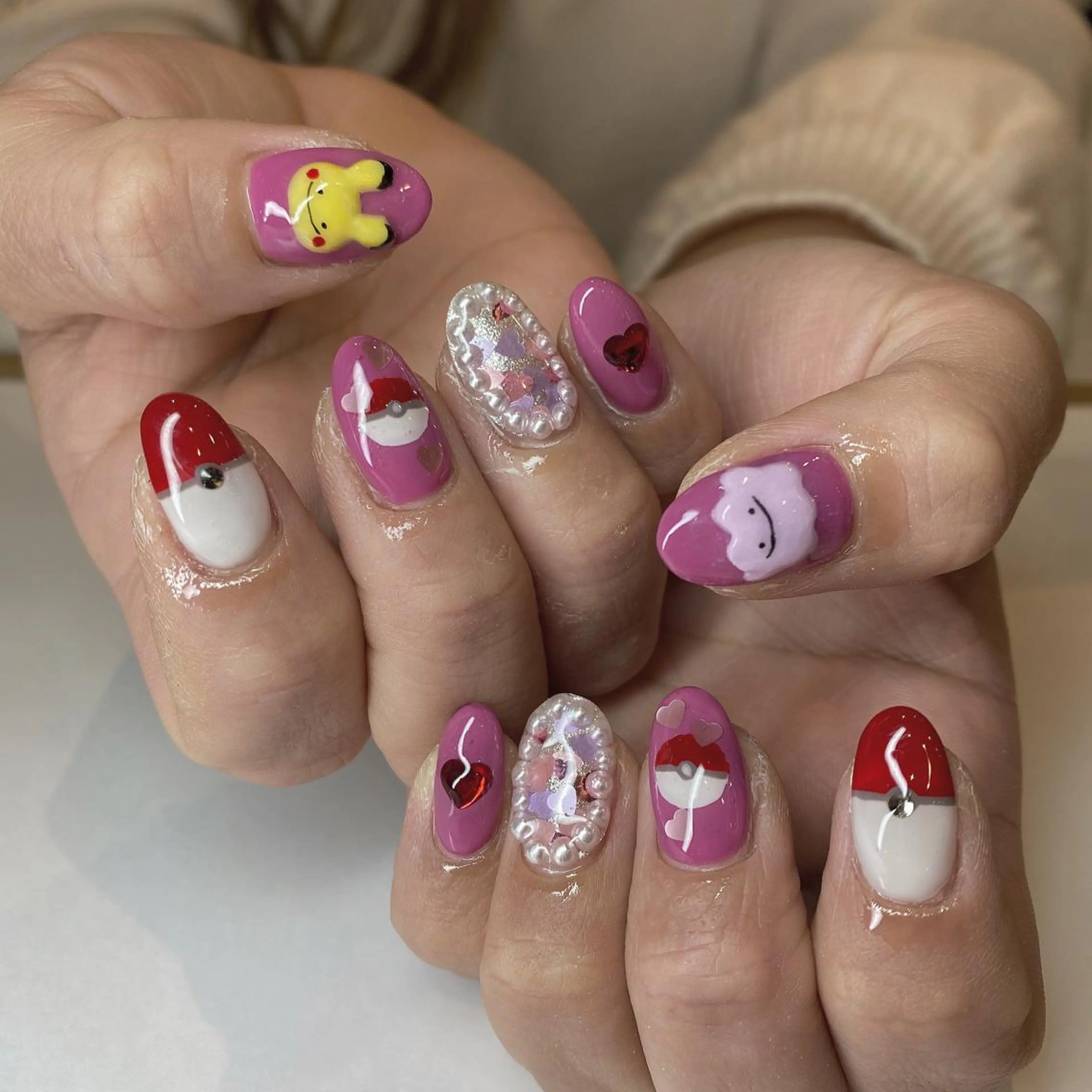 ネイル ハンドネイル 鶴田୨ৎmaison de NALIのネイルデザイン