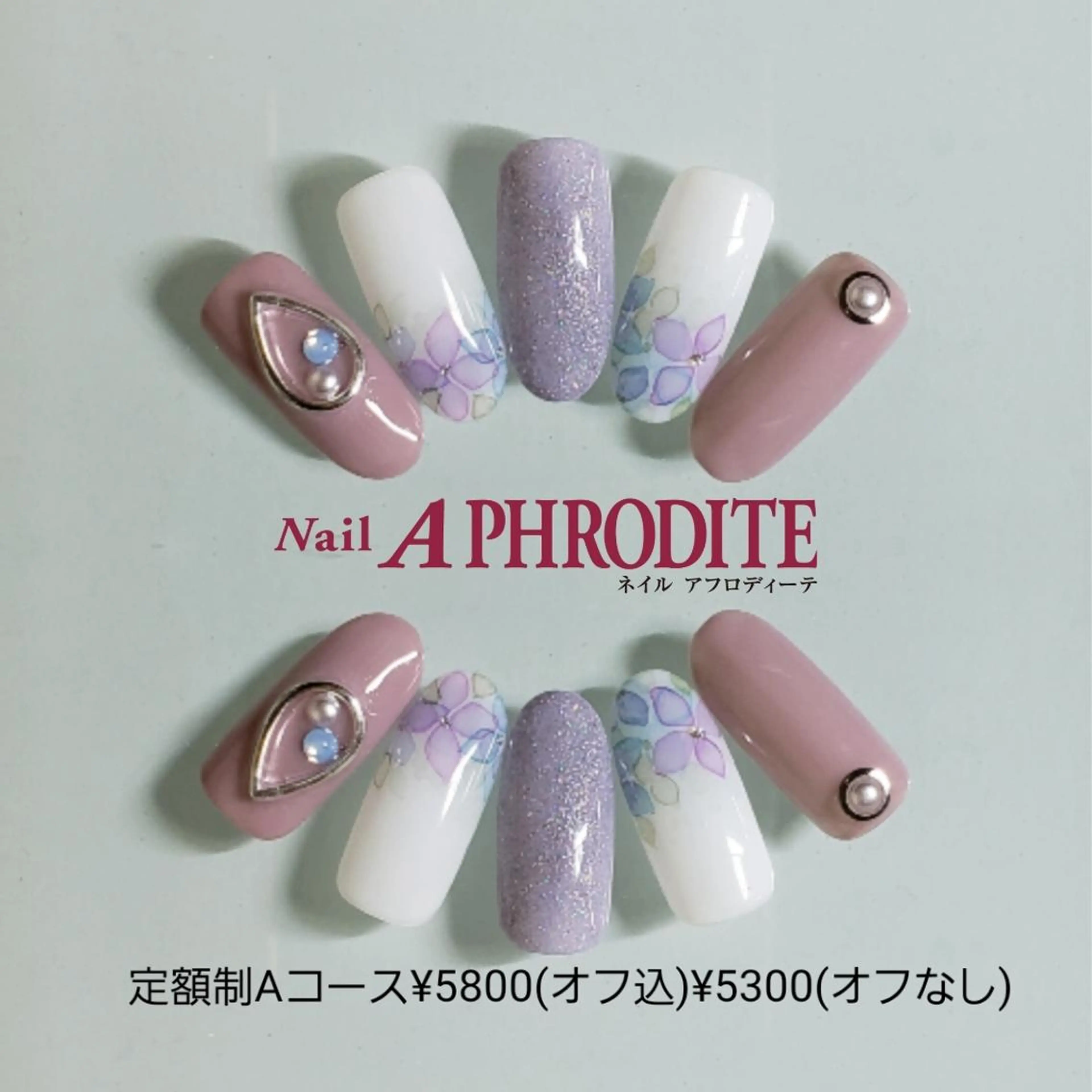 ネイル 持ち込み ニュアンスネイル ハンドネイル Nail  Aphroditeのネイルデザイン