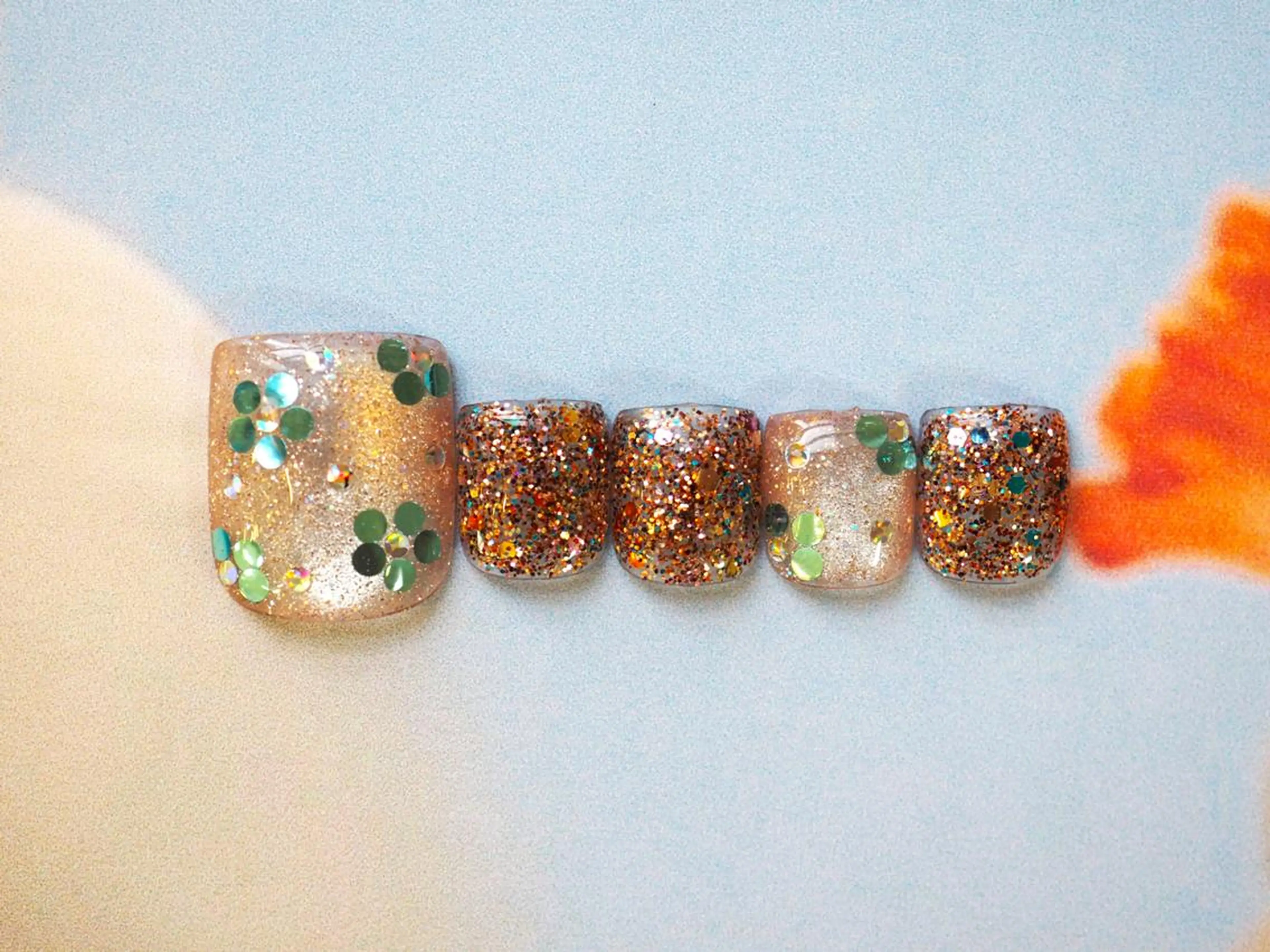 【FOOT】デザインコース☆サンプル18種類の写真