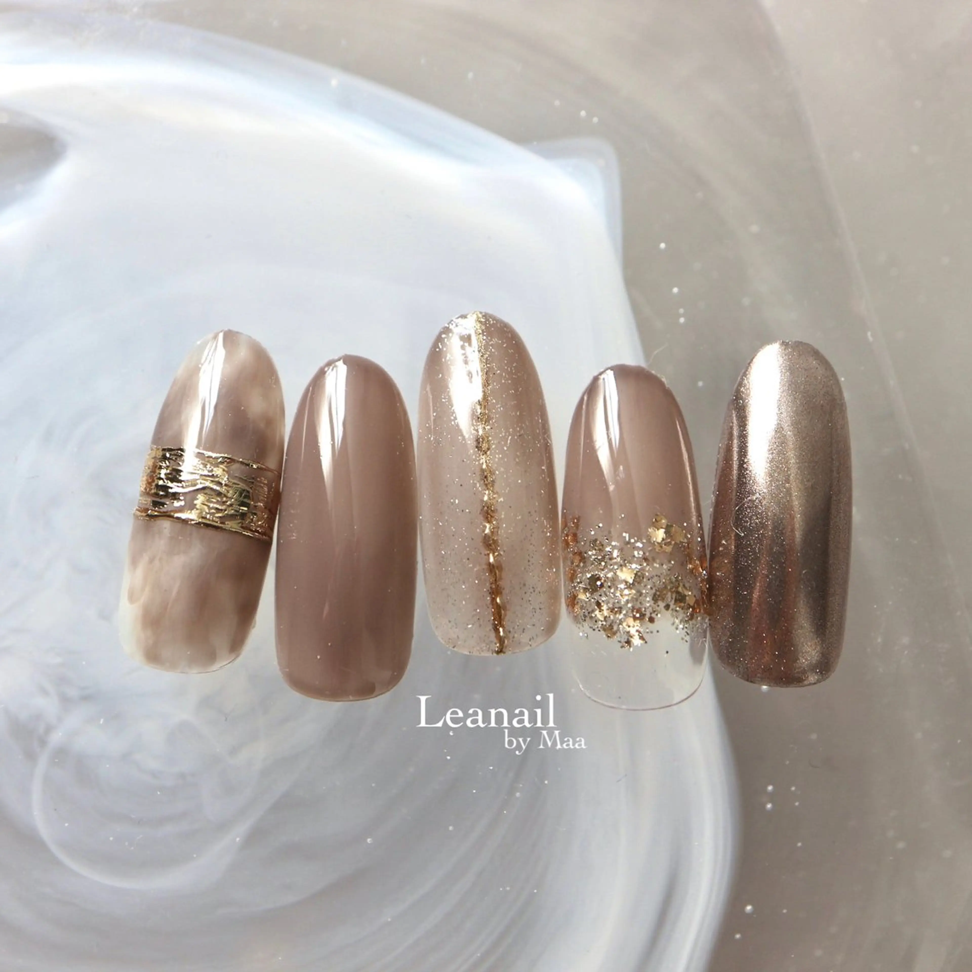 ネイル private_ salon.Leaのネイルデザイン