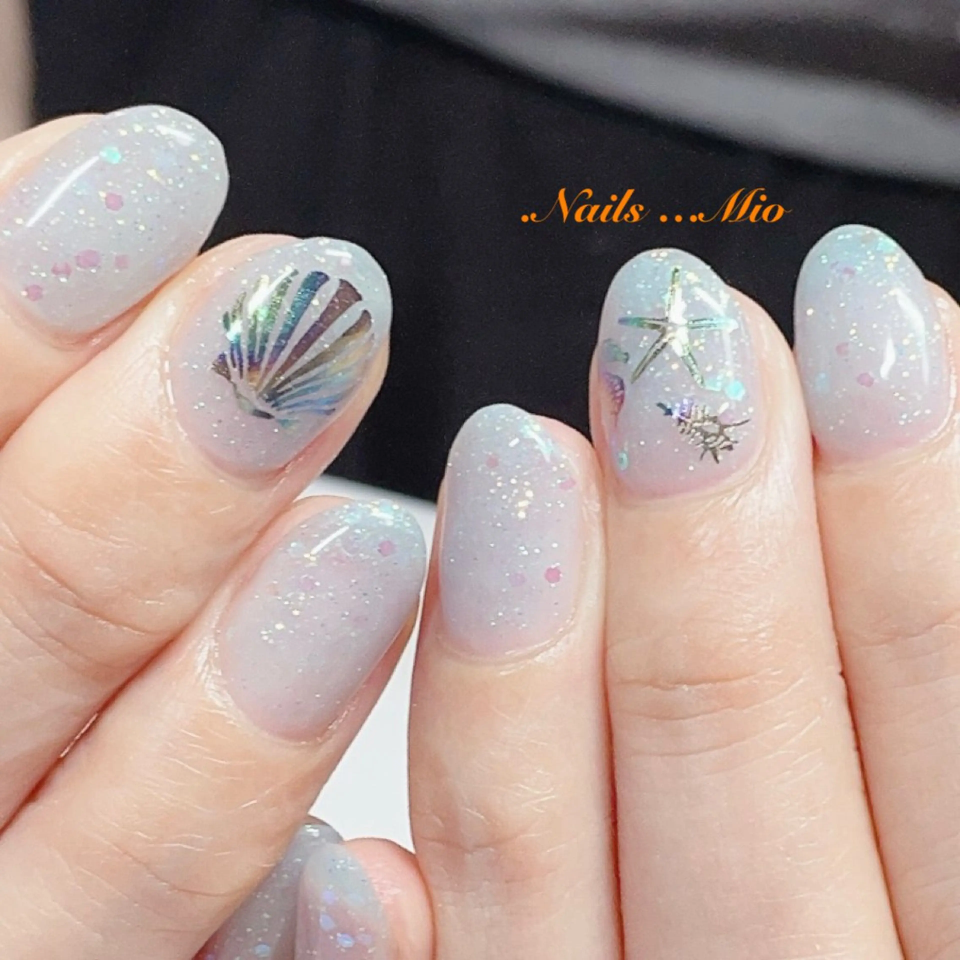 ネイル アートネイル ジェルネイル ワンカラーネイル .Nails Mio 赤羽西ネイルサロンのネイルデザイン