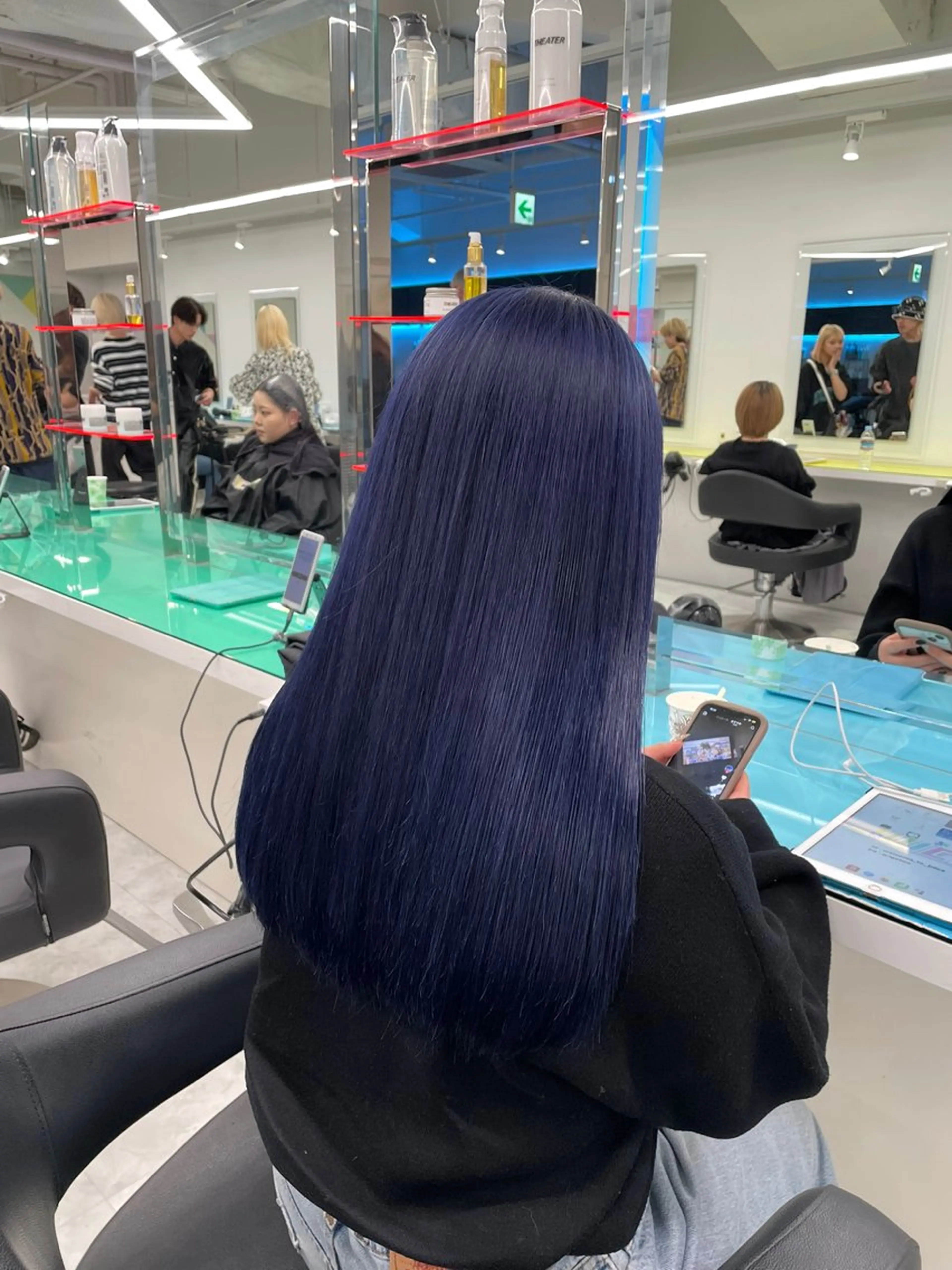 ロング カラー 中韓レイヤー/ ブラウン🤎はやとのヘアスタイル