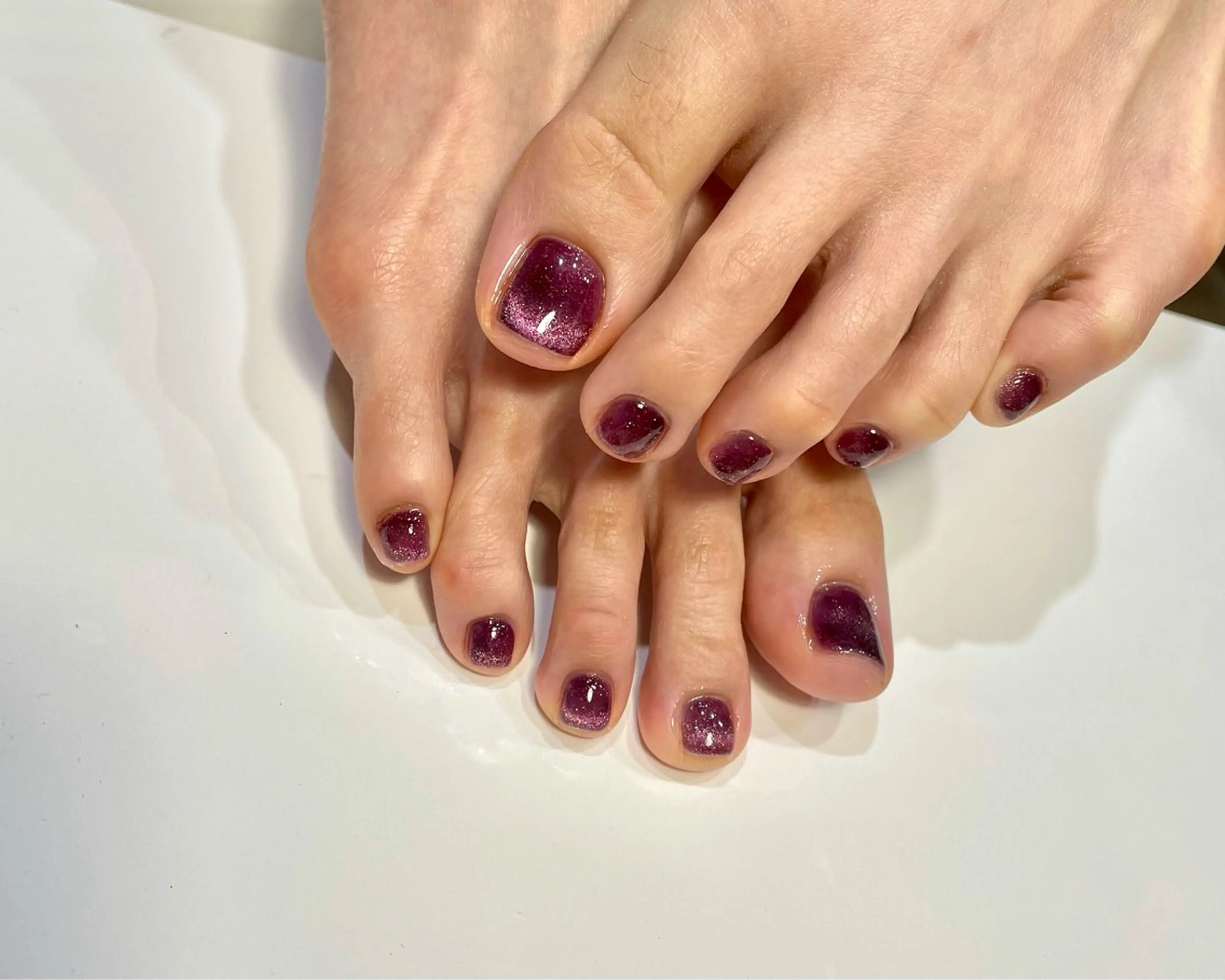 ネイル フットネイル 木本 双葉のネイルデザイン