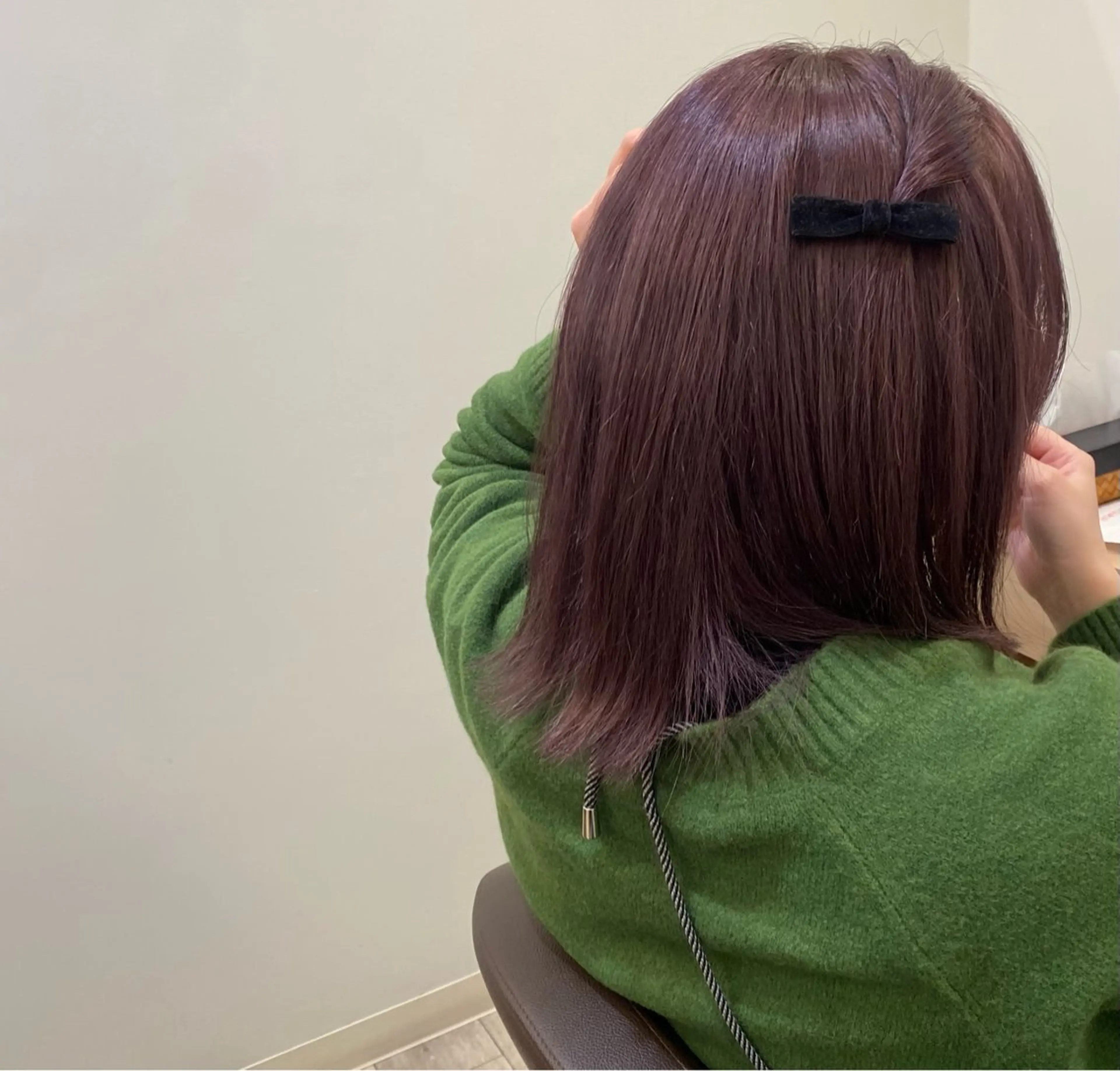 ミディアム カラー マツモト カラー/ショートボブのヘアスタイル