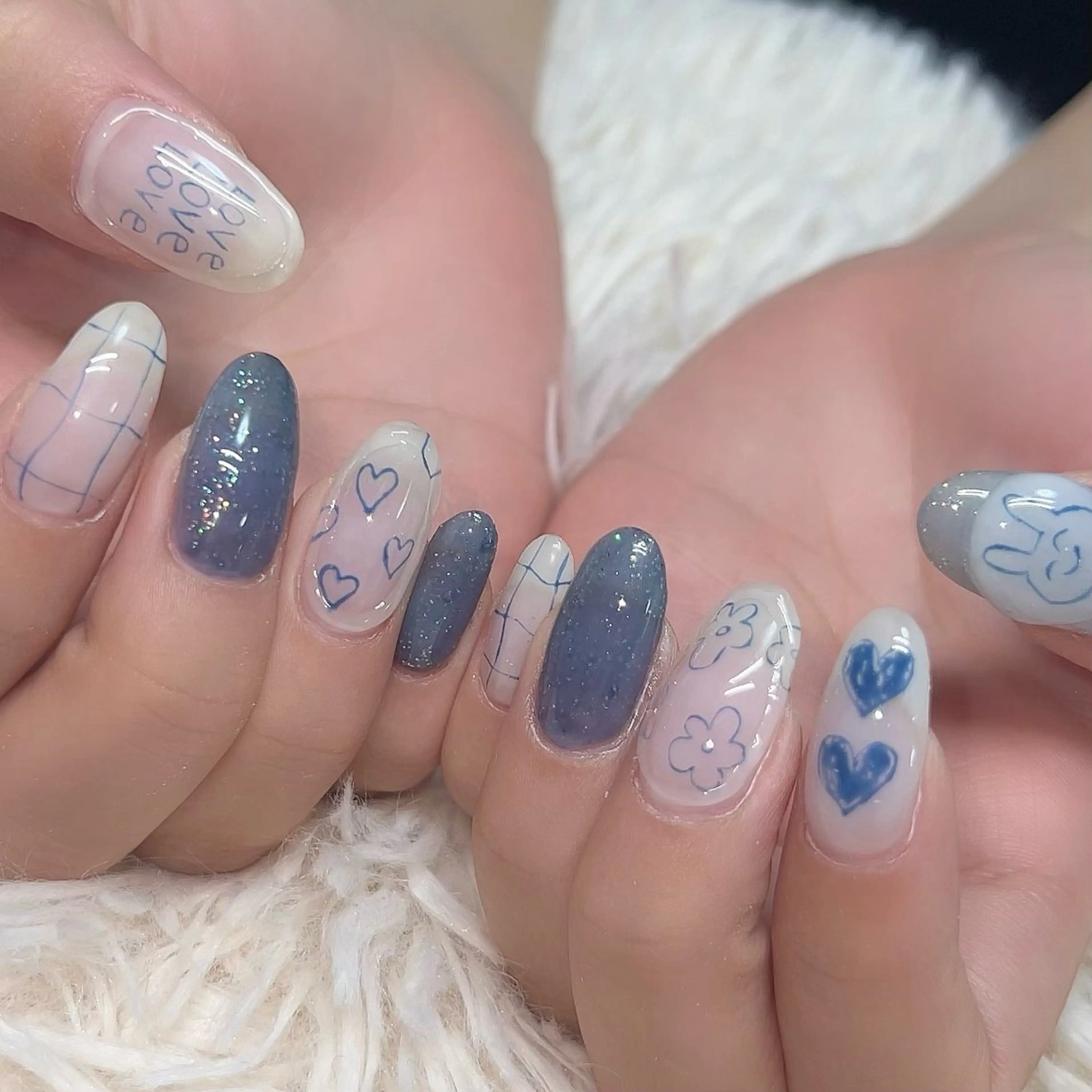 ネイル ハンドネイル 【Yappy🌈】 💖P-tanaのネイルデザイン