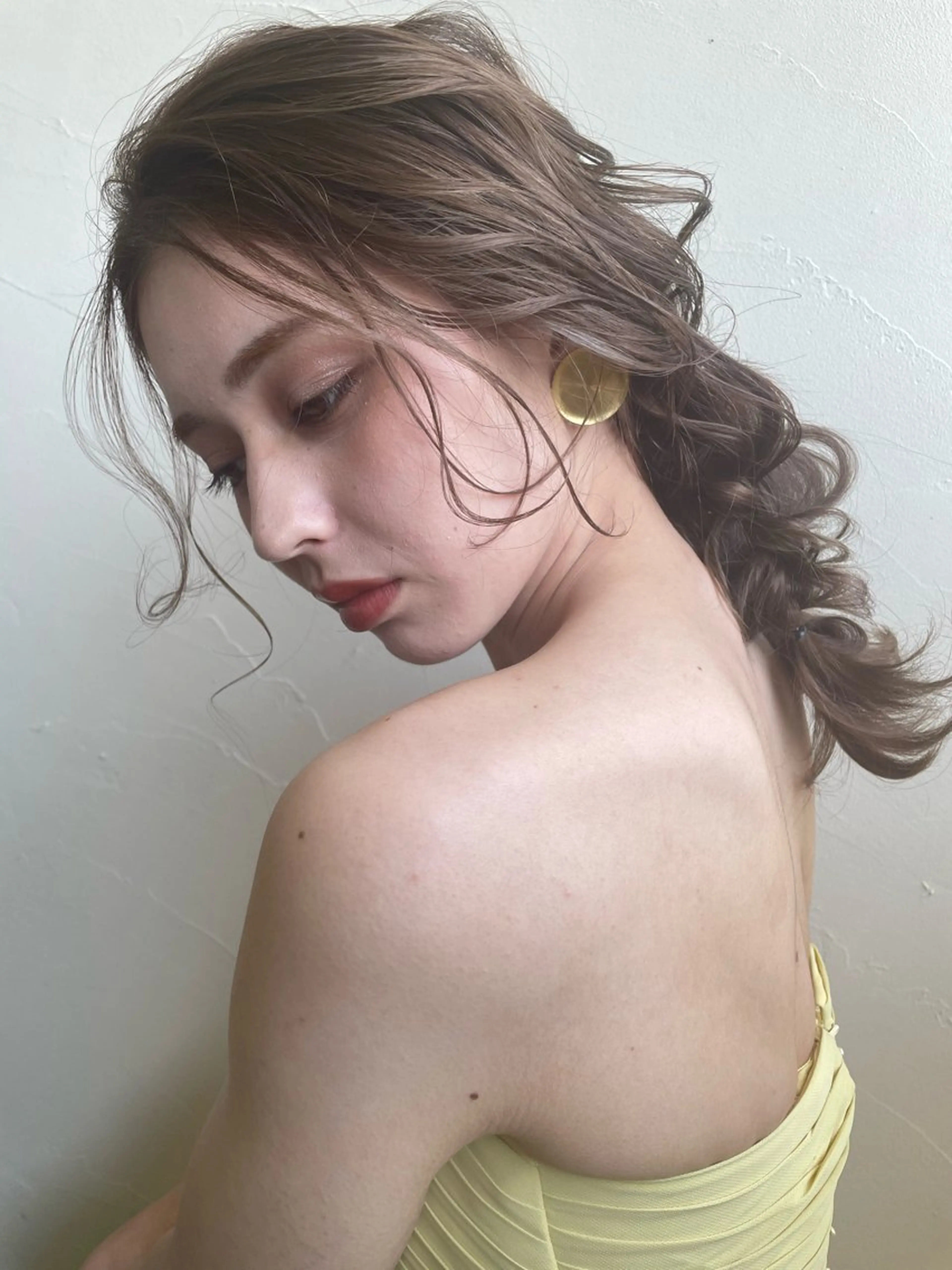 ヘアアレンジ ルプラボウ/日野 /ショート/レイヤーのヘアスタイル