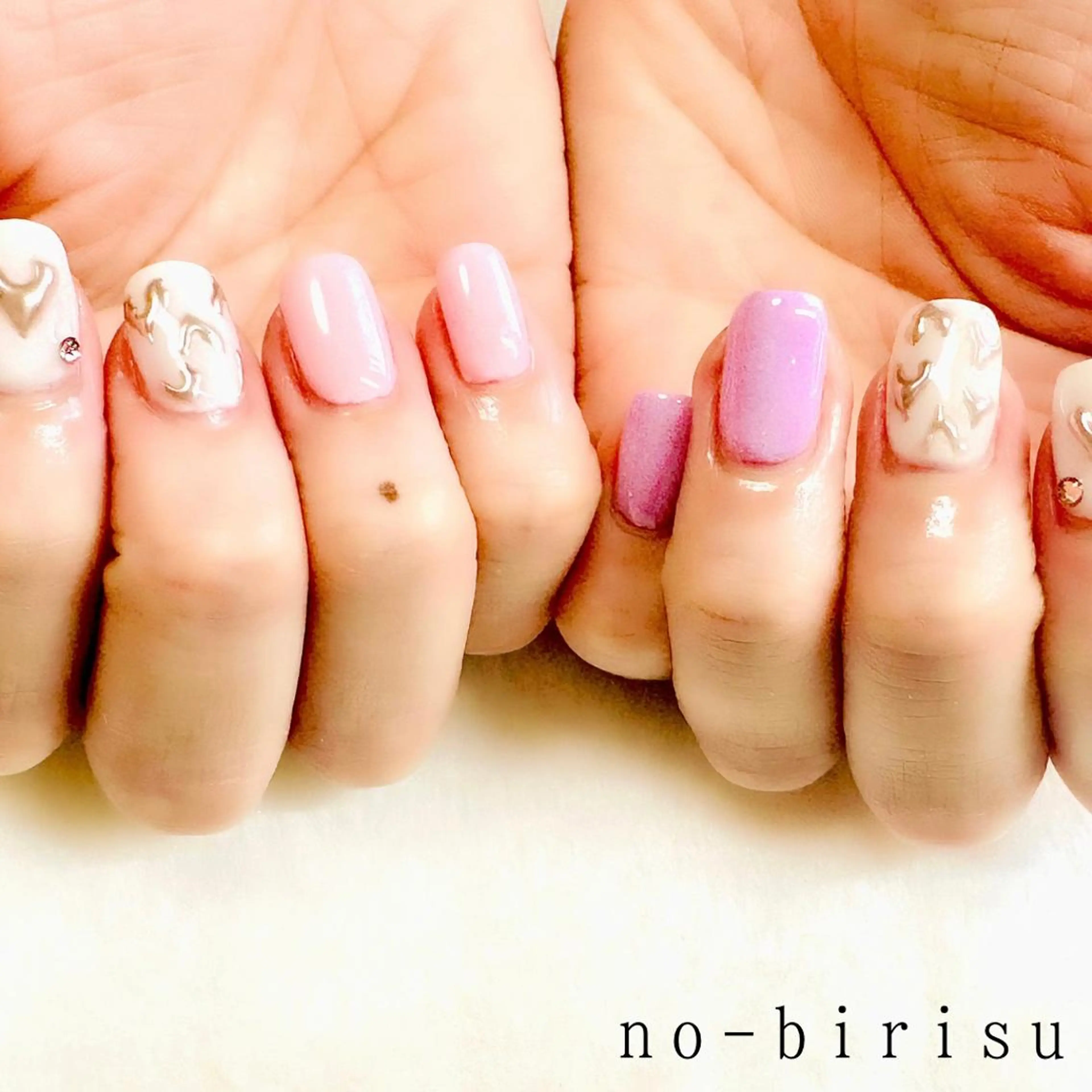 ネイル ハンドネイル no-birisu nailのネイルデザイン