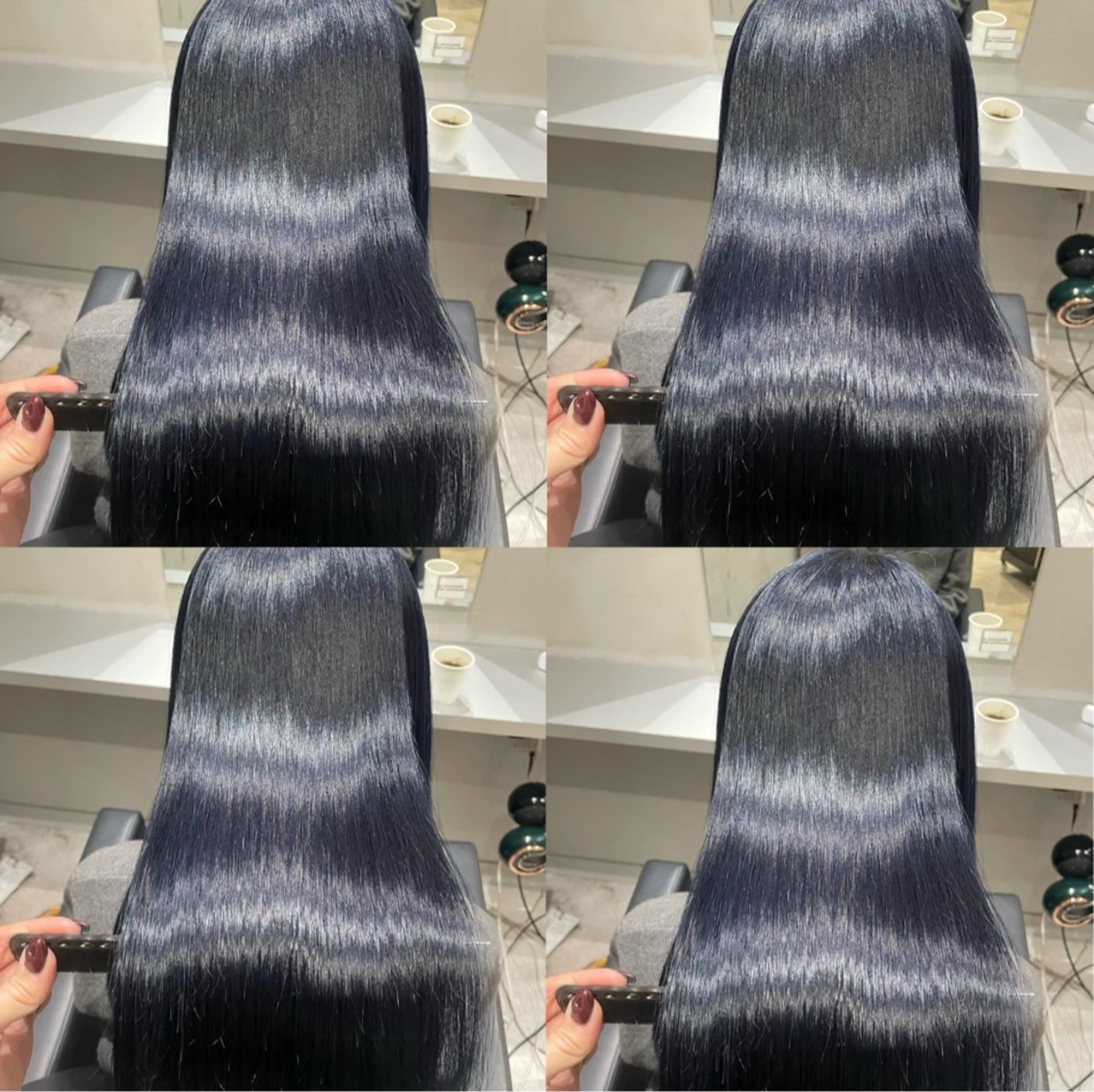 ロング カラー ヘアカラー トリートメント 透明感×髪質改善× エクステそうまのヘアスタイル